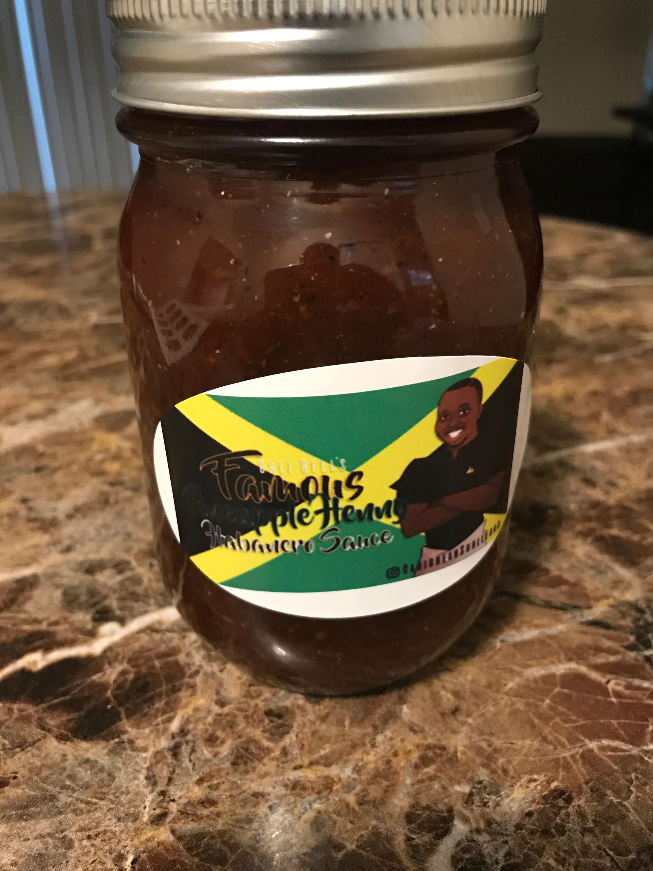 Famous Pineapple Henny Habenero Sauce
