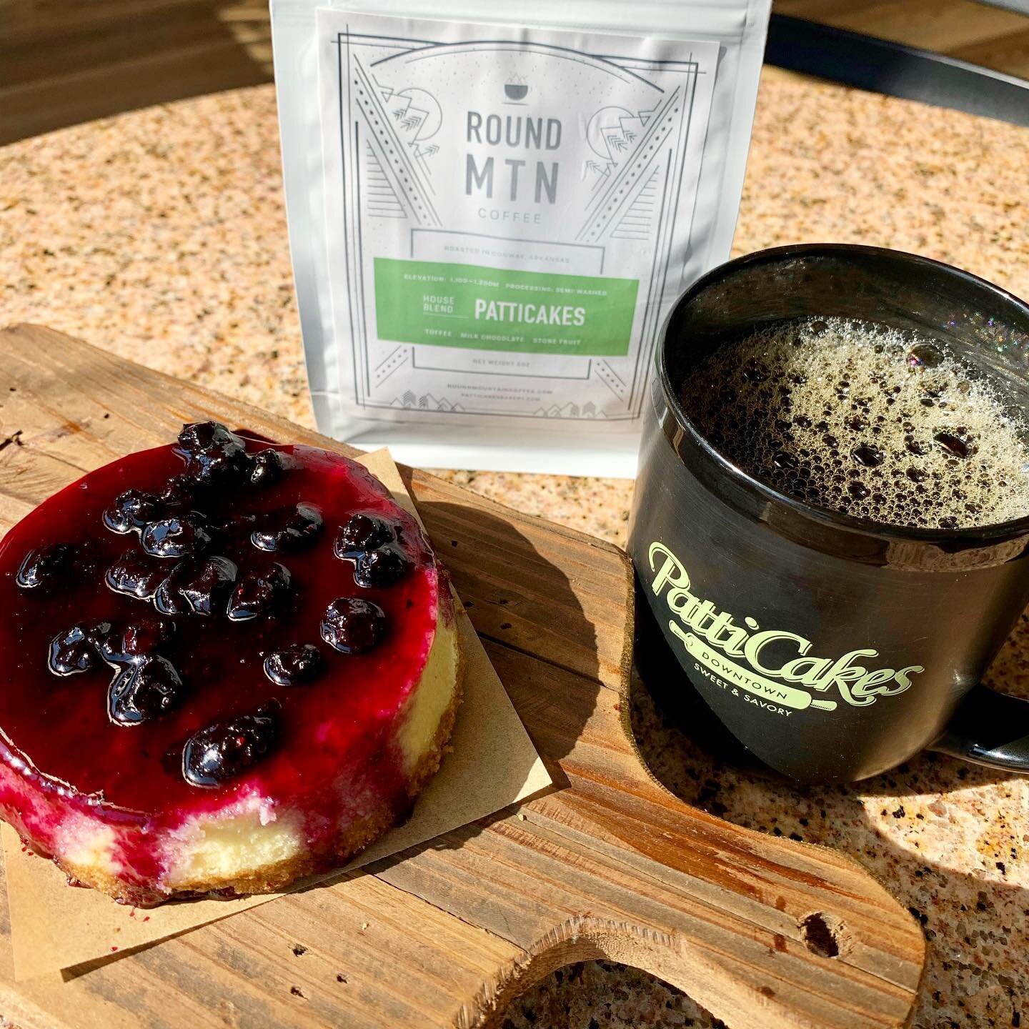 Add a little sweetness to your day with PattiCakes Bakery Blueberry Topped New York Style Cheesecake (personal sized) and a fresh hot cup of coffee!
Available at our Downtown Location, 1137 Front St., Conway.
.
.
.
#cheesecake #cheesecakelove #cheese