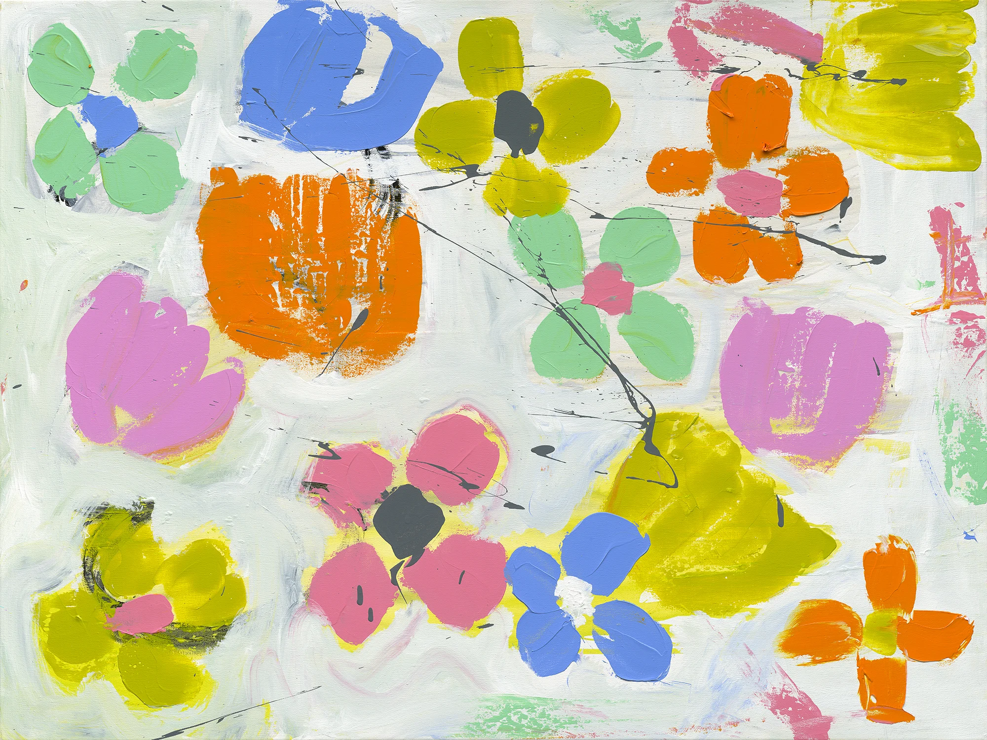 [SOLD] "OOPSY DAISY" 30X40 CANVAS