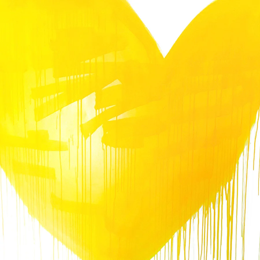 [SOLD] "LOVE STRUCK" 48X48 CANVAS