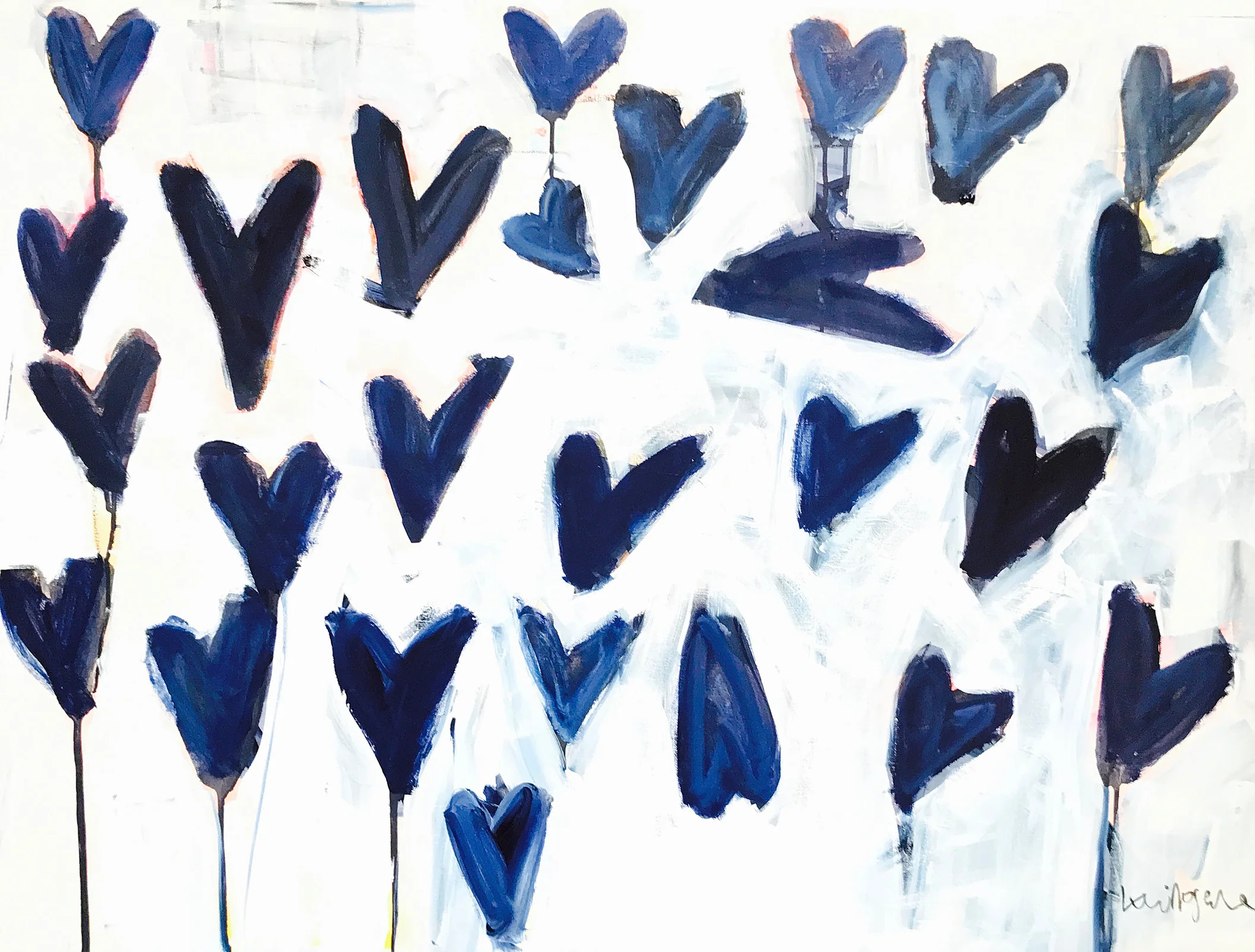 [SOLD] "GROW LOVE" 30X40