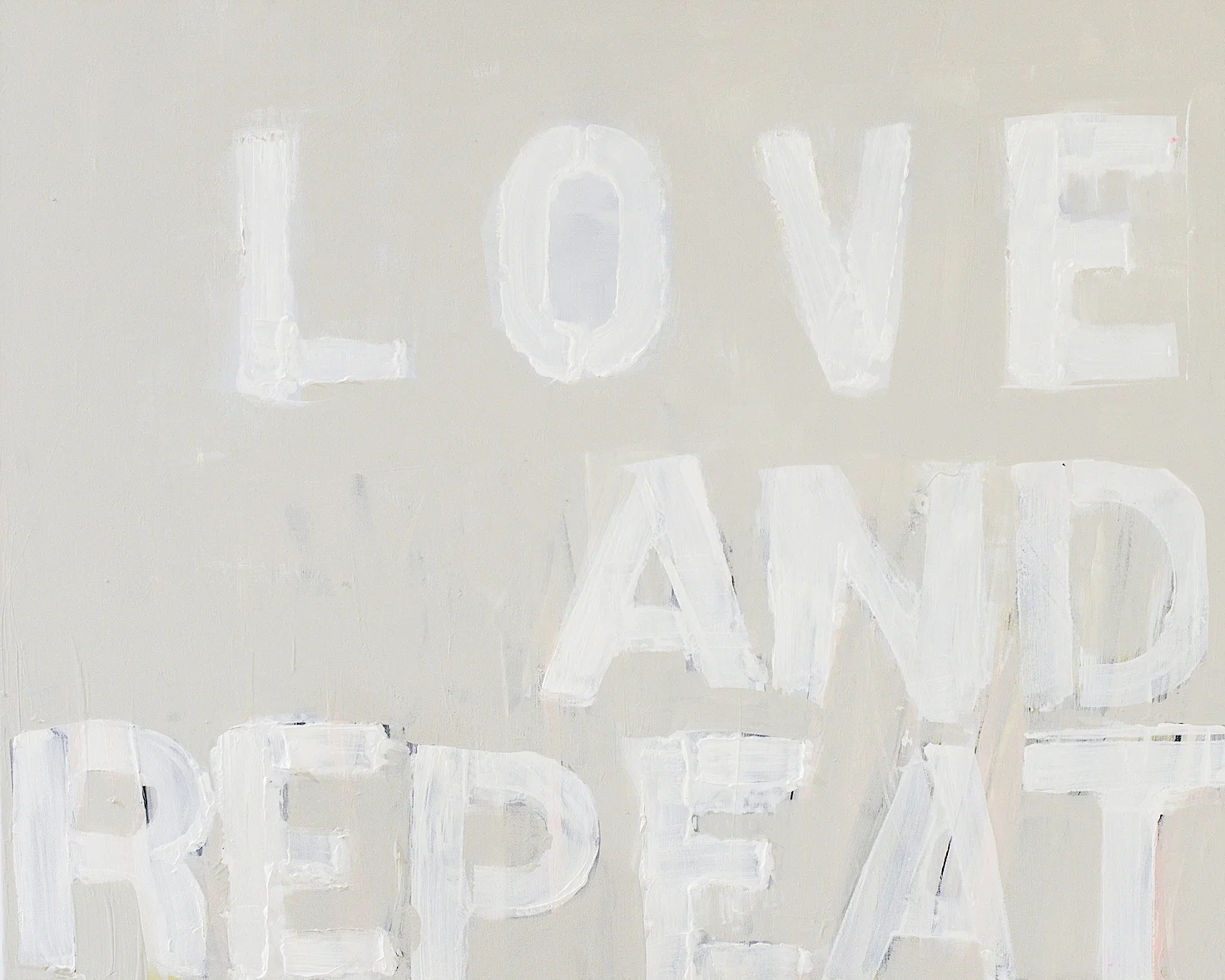 [SOLD] "STEP ONE" 24X30 CANVAS