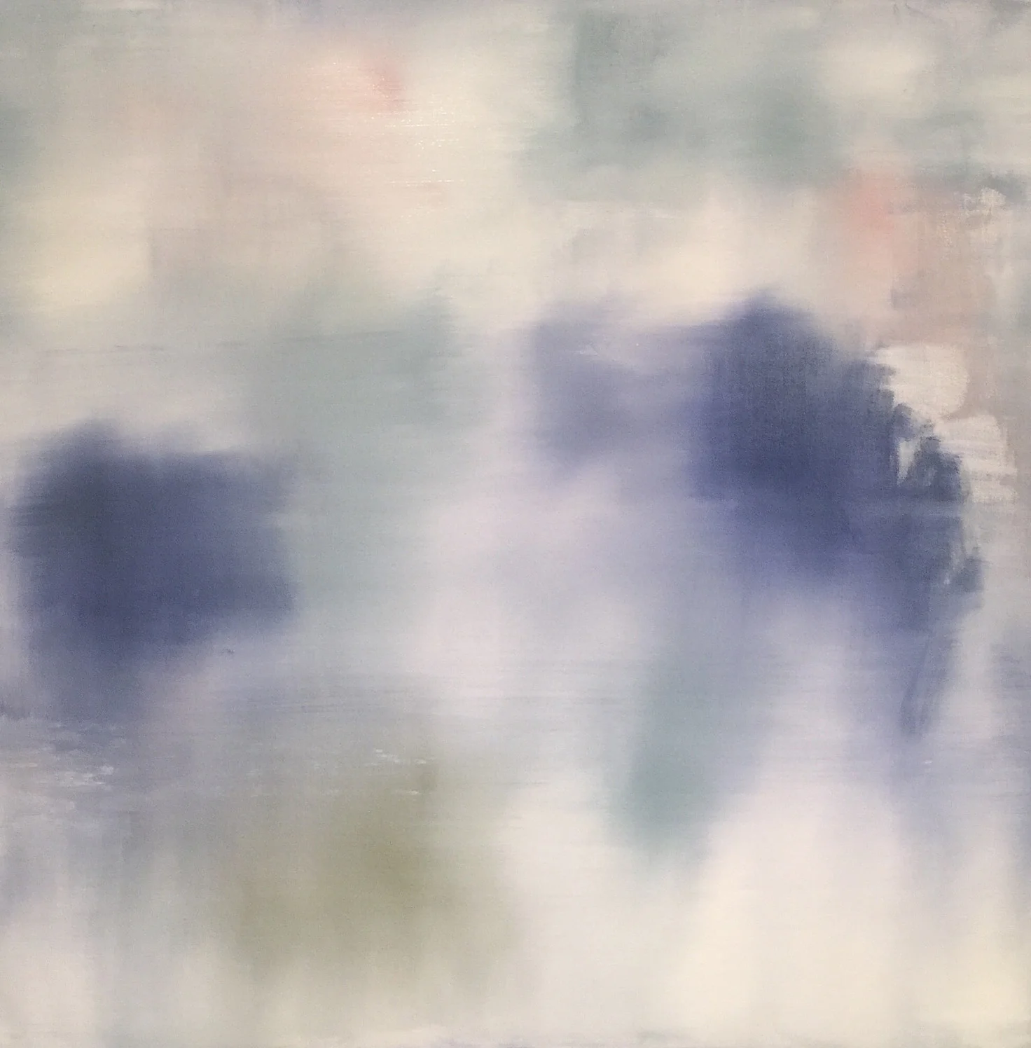 [SOLD] "A RATHER BLUSTERY DAY" 48X48 CANVAS