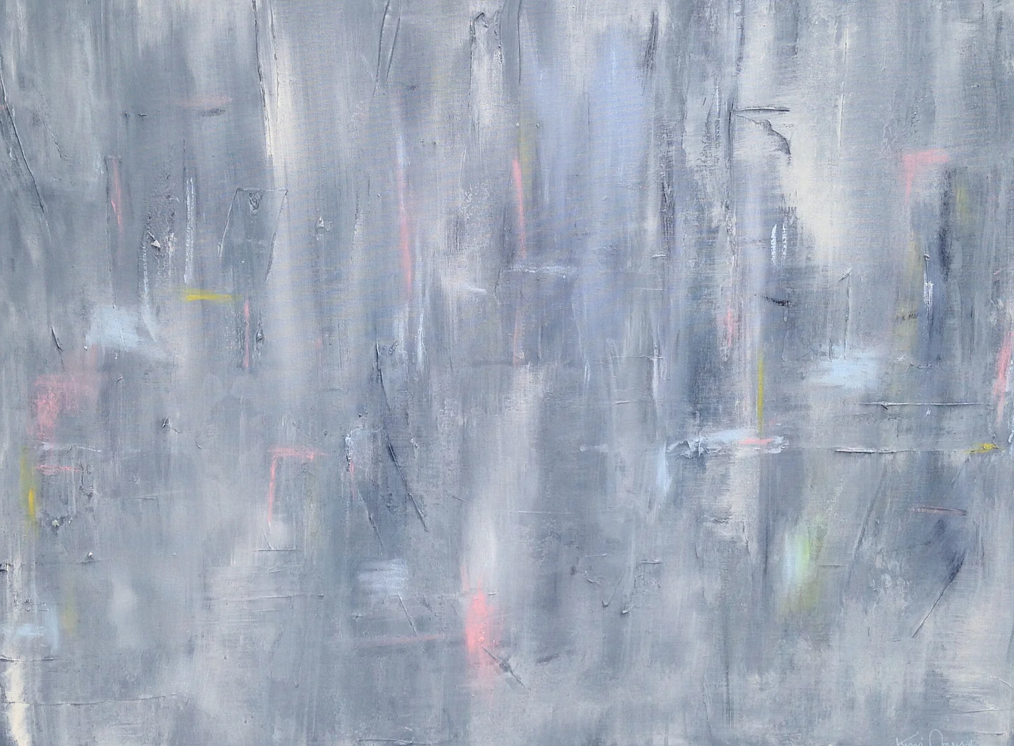 [SOLD] "SUMMER FOREST" 36X48 CANVAS