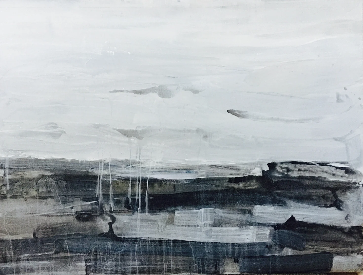 [SOLD] "SILENT MOMENT" 36X48 CANVAS