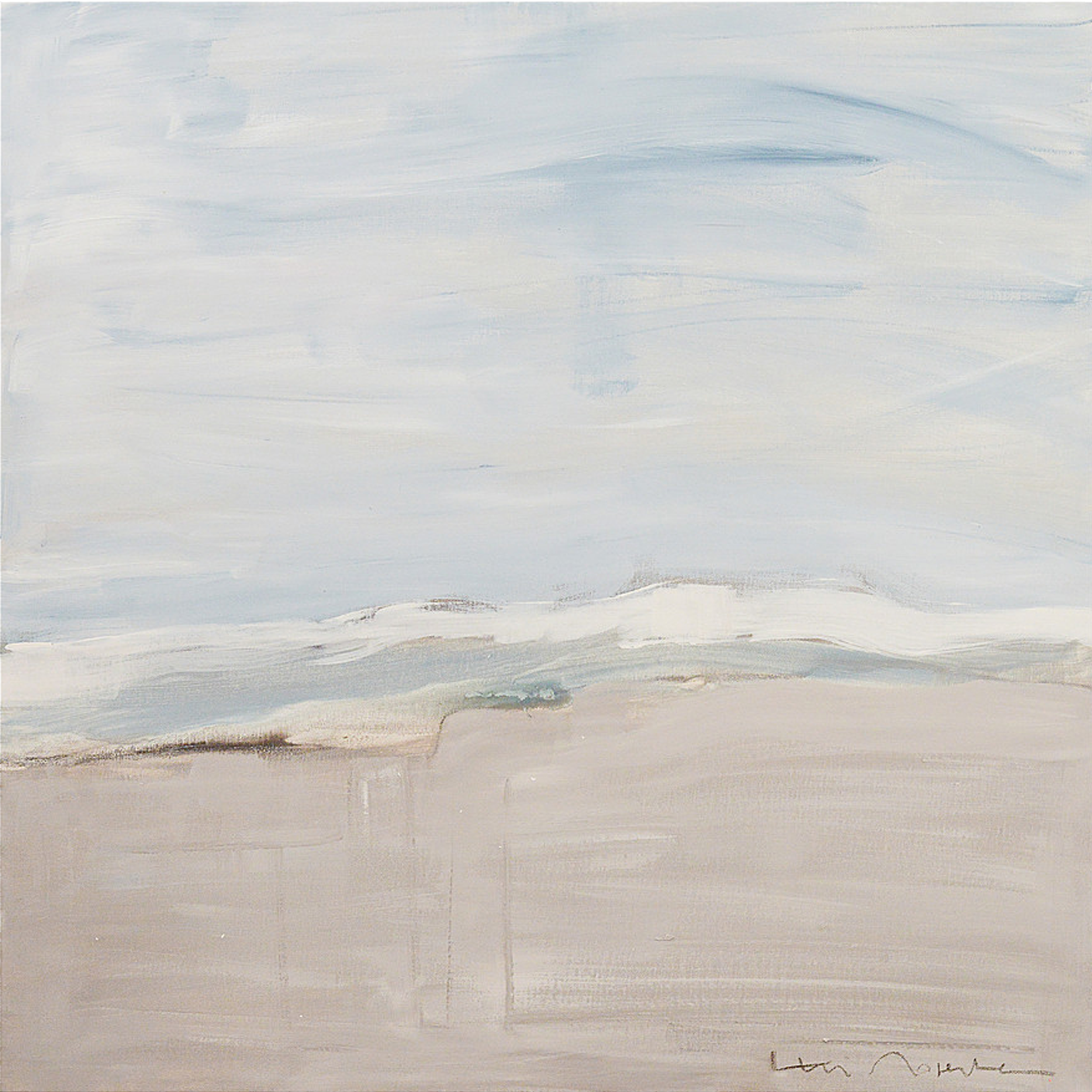 [SOLD] "WINTER'S PASS NO.1" 30X30 CANVAS