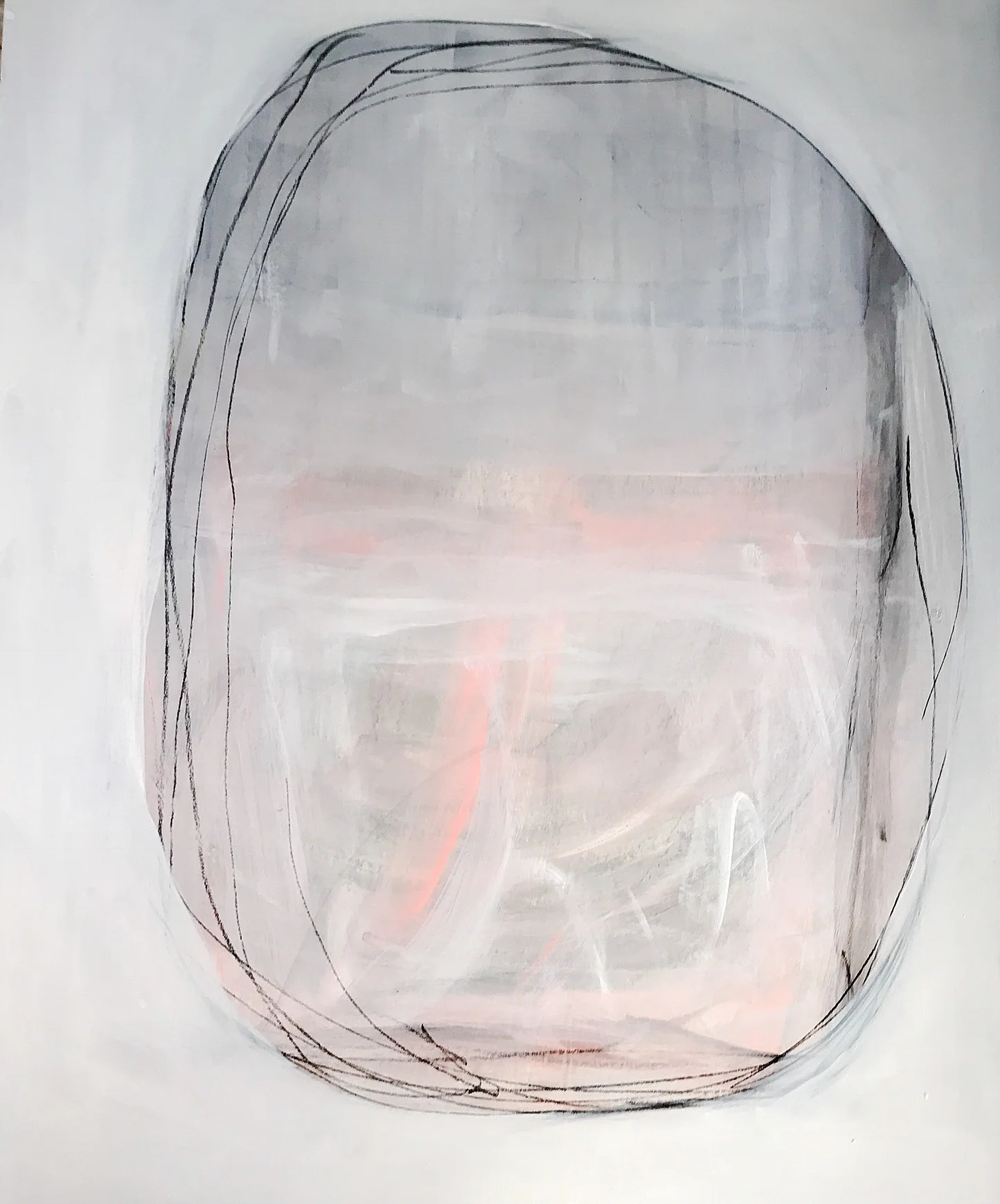 [SOLD] "ROCK SOLID" 32X40 CANVAS