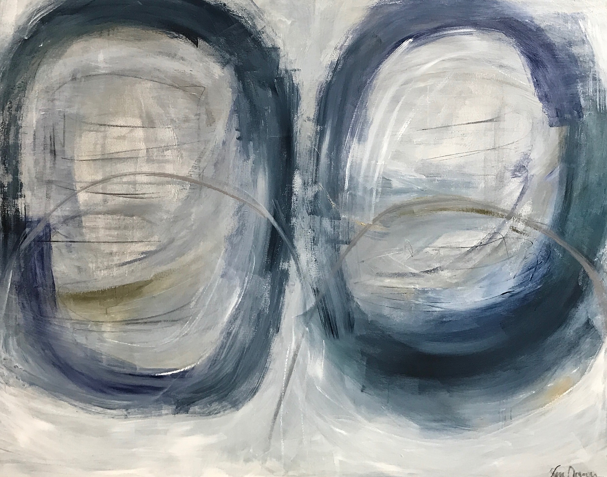 [SOLD] "CLOSER" 48X60 CANVAS