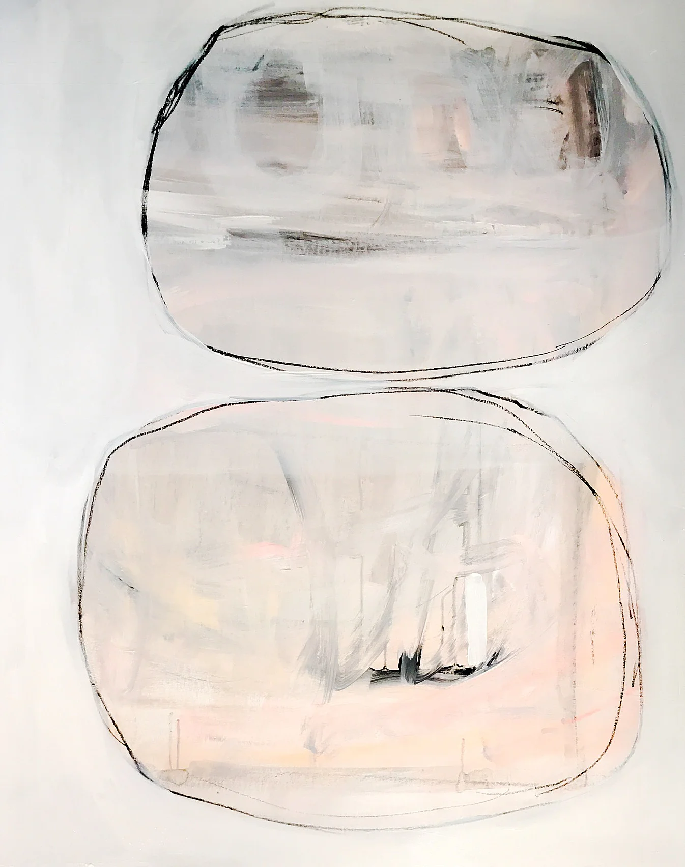 [SOLD] "ROCK SOLID NO.2" 32X40 CANVAS