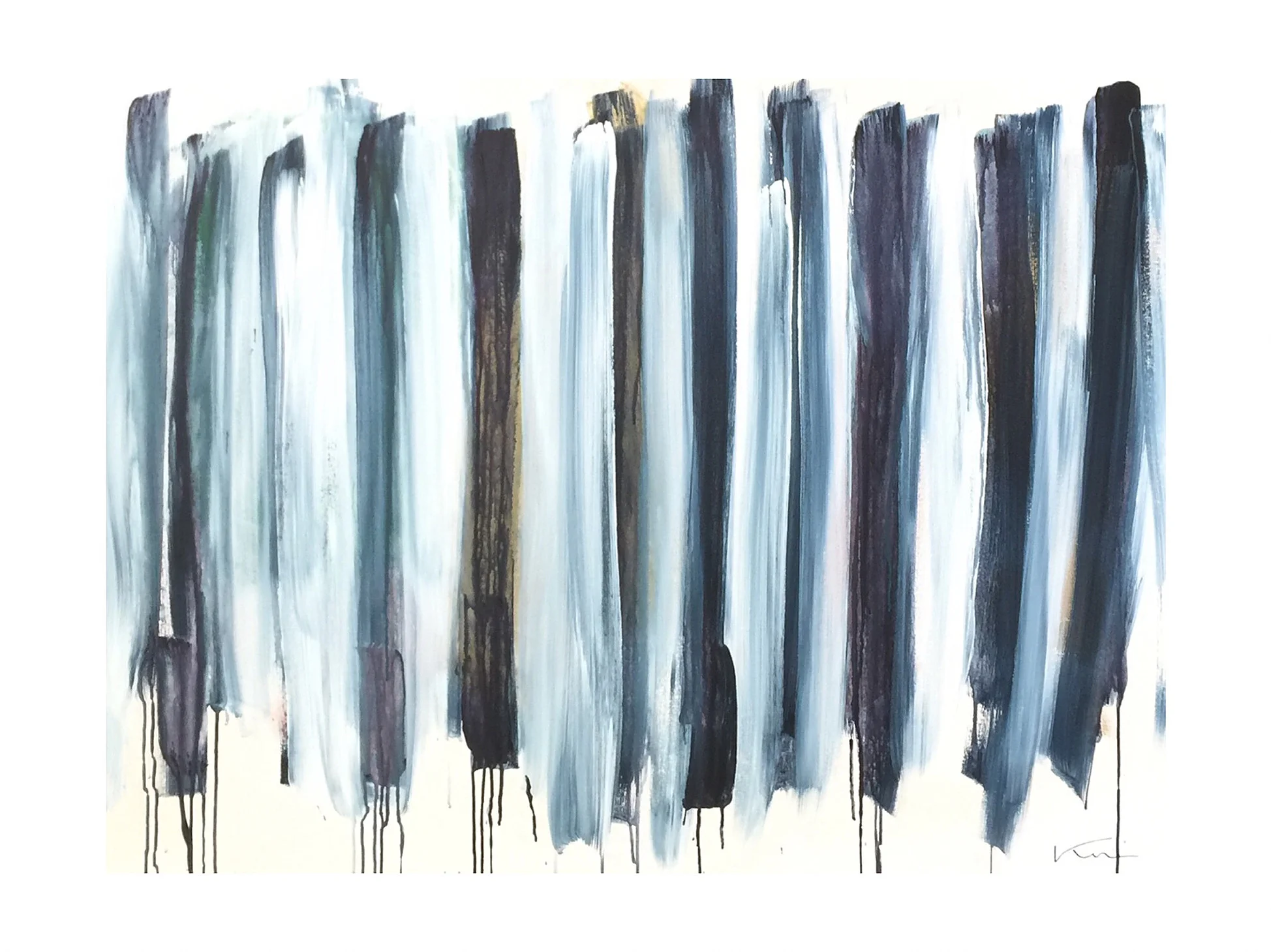 [SOLD] "BETWEEN THE LINES" 36X48 CANVAS