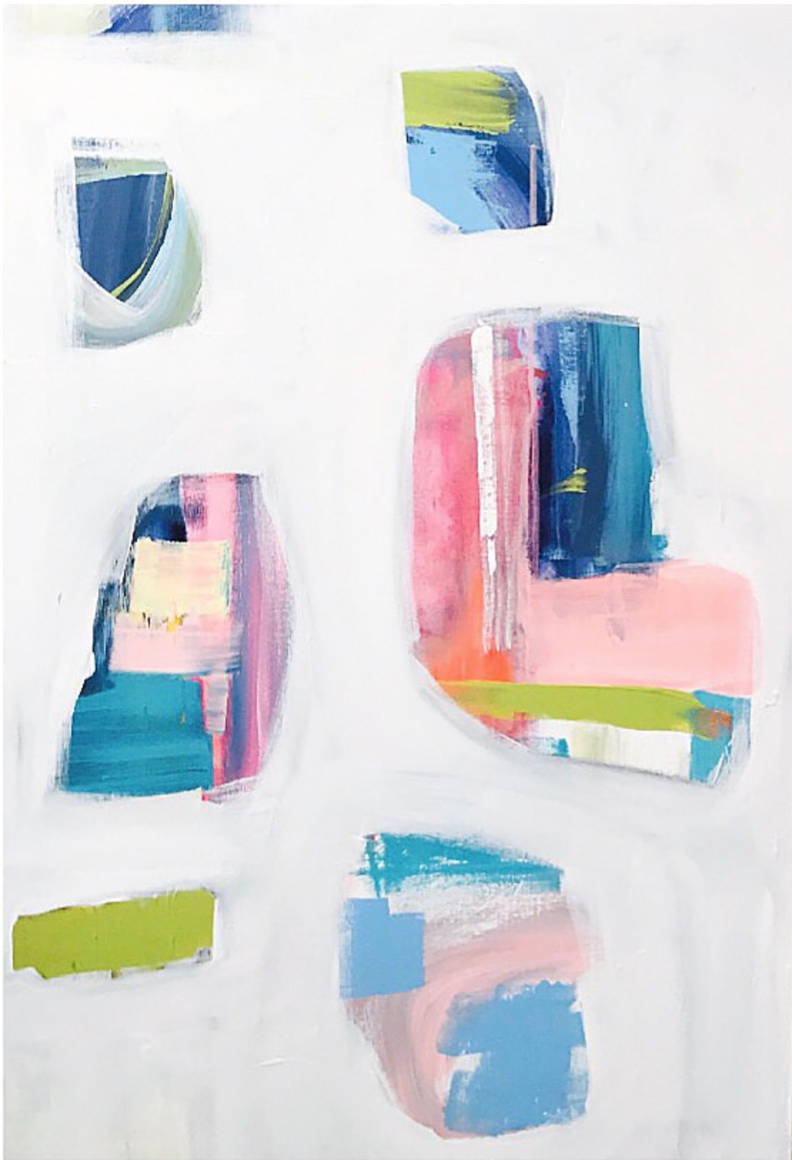 [SOLD] "BUBBLES BUBBLES NO.1" 24X36 CANVAS