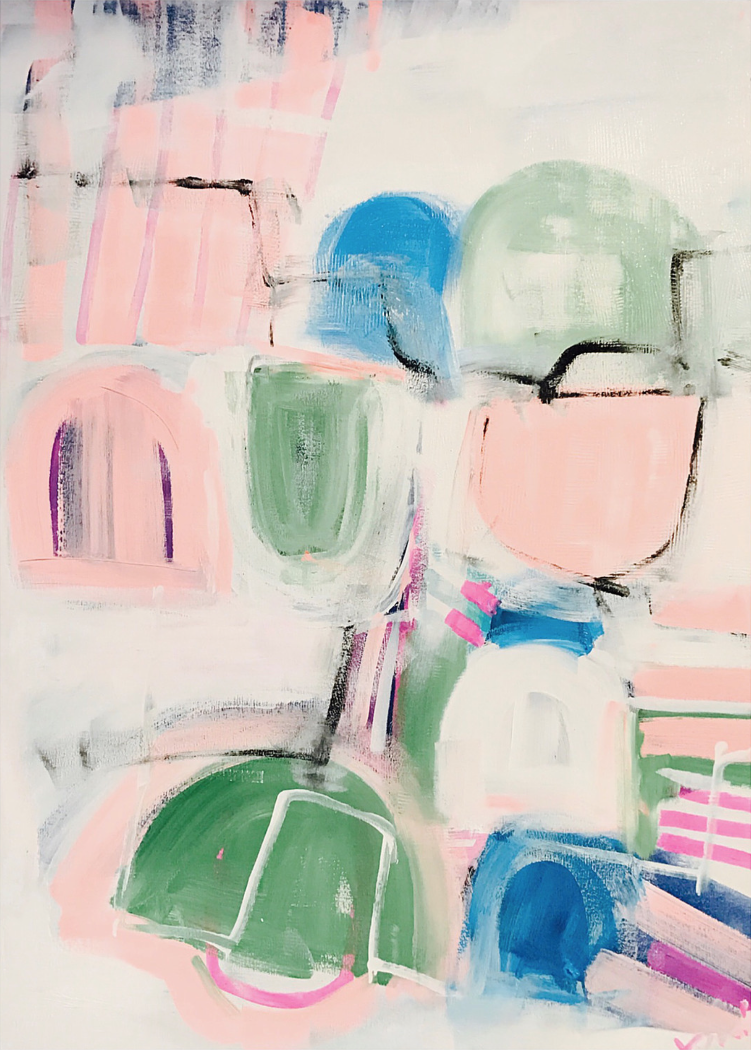 [SOLD] "STAY WILD MY CHILD" 30X40 CANVAS