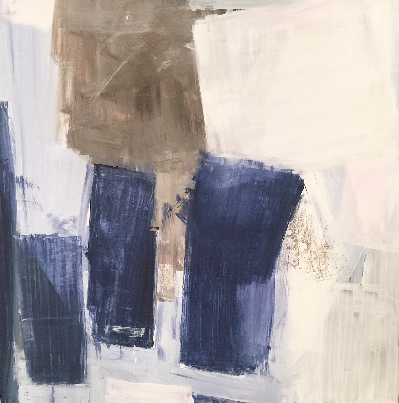 [SOLD] "HIGH TIDE" 48X48 CANVAS