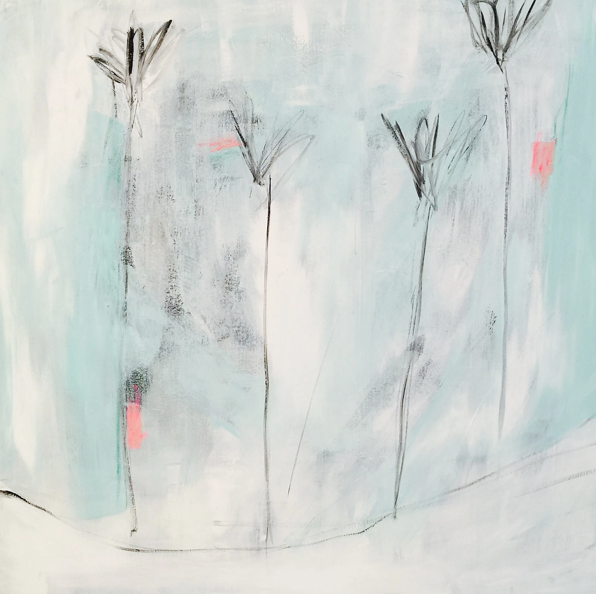 [SOLD] "ANGUILLA NO.1" 36X36 CANVAS