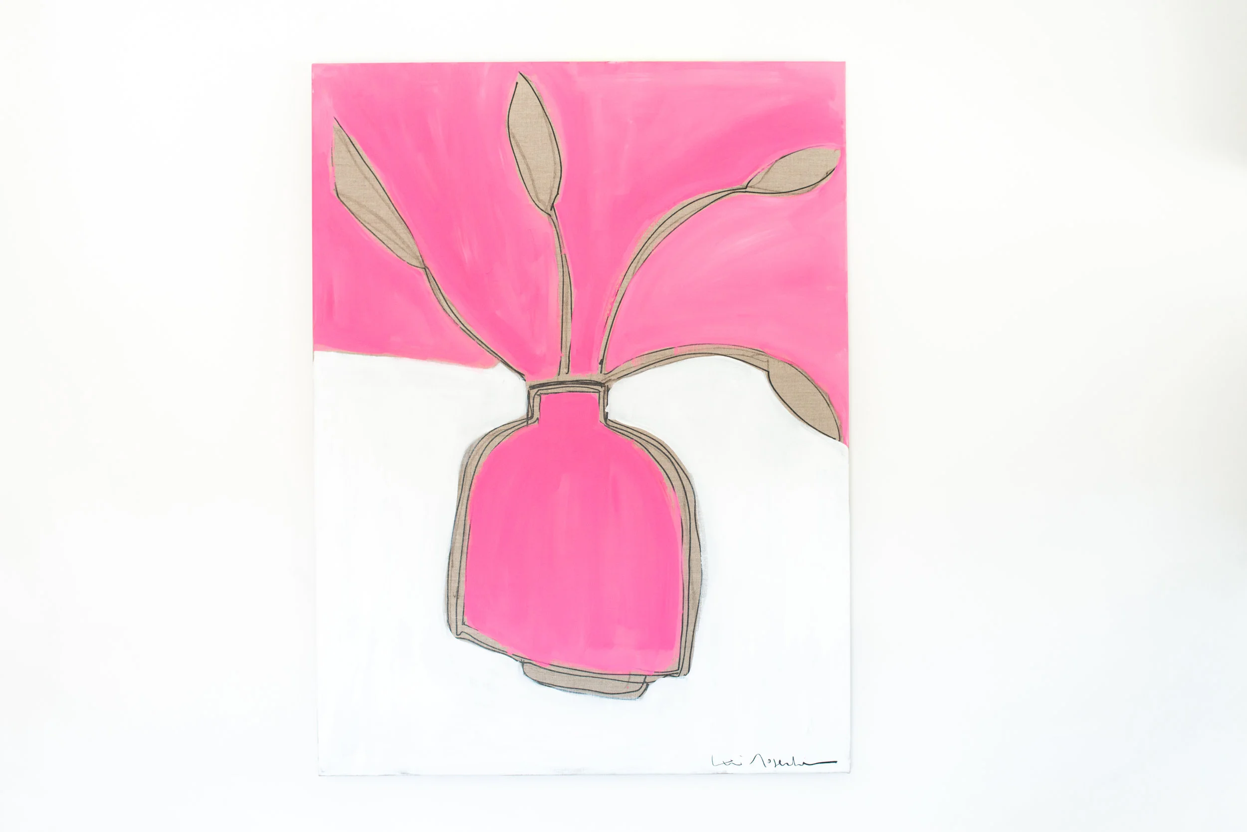 [SOLD] MY PINK GARDEN