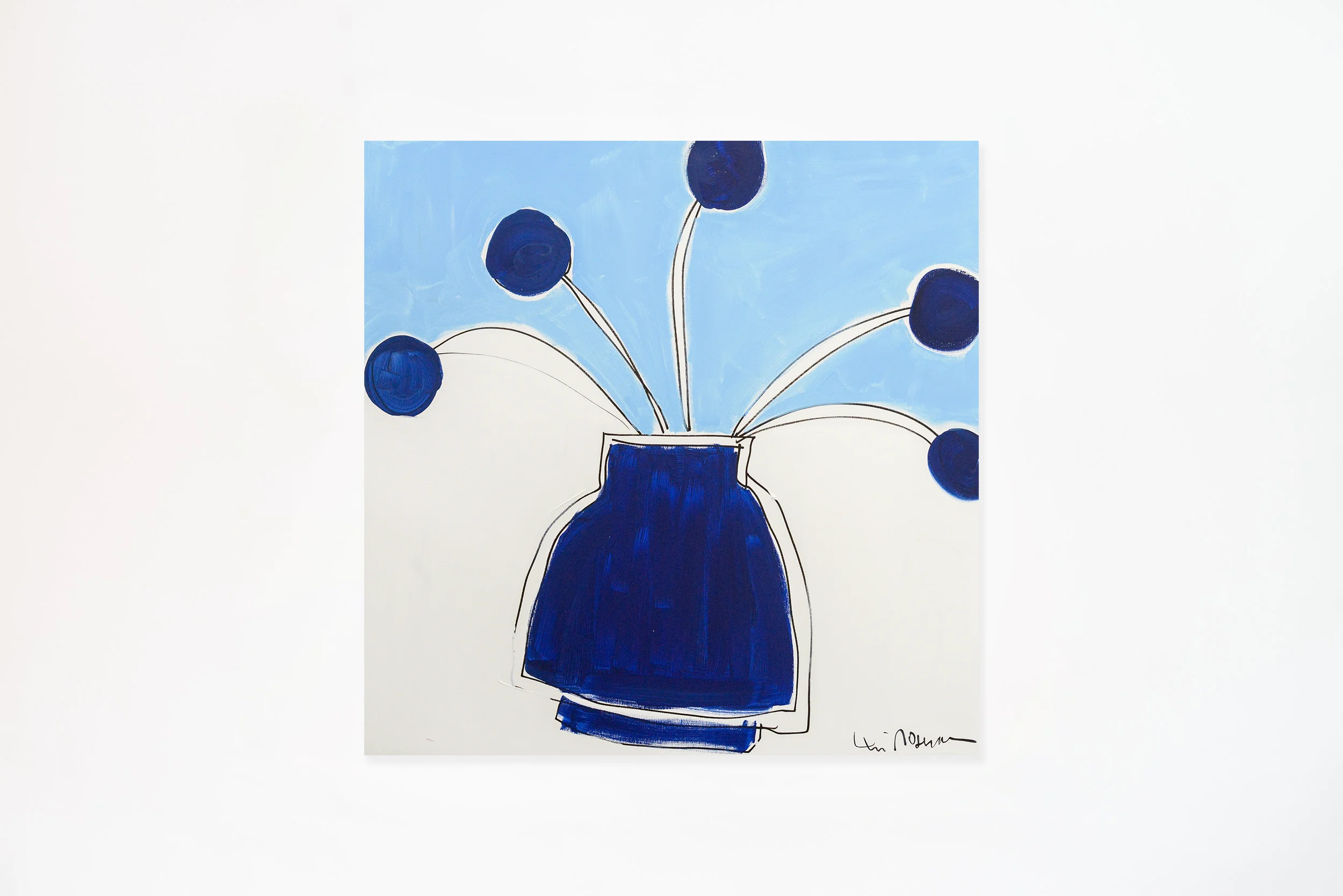 [SOLD] MY BLUE GARDEN