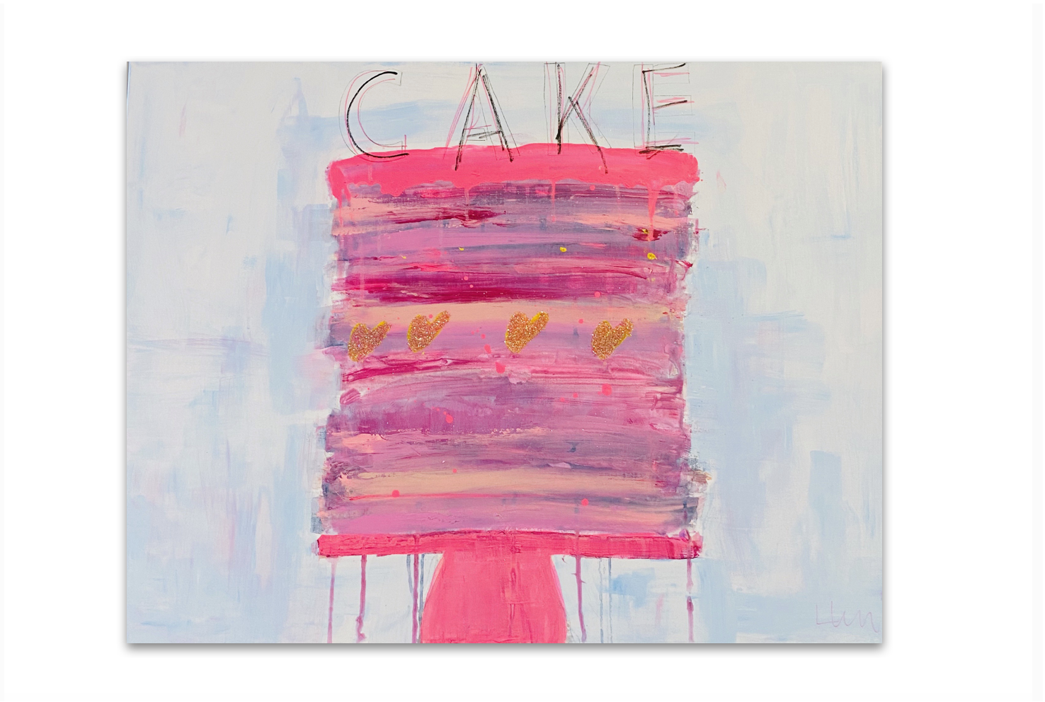 Cake, A Love Story. [SOLD]