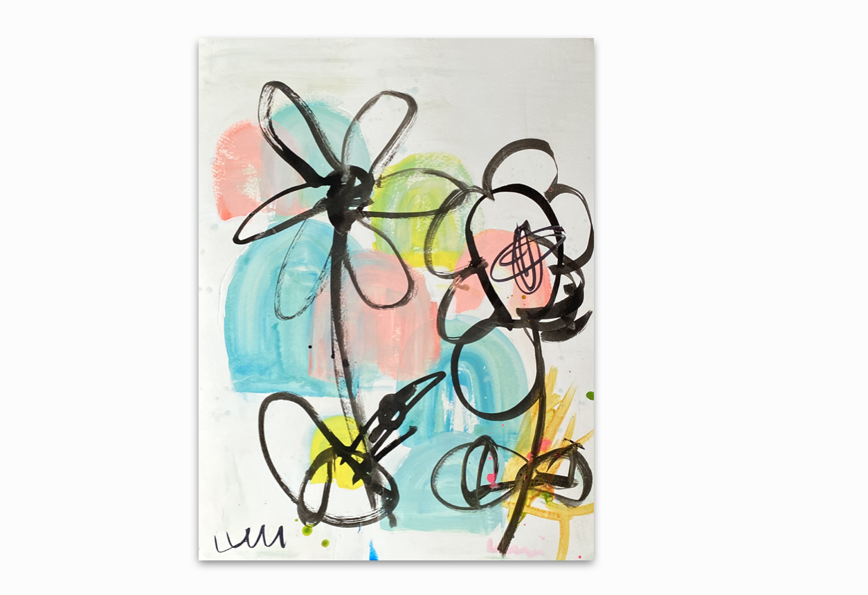 Pastel Daisy by Kerri Rosenthal 