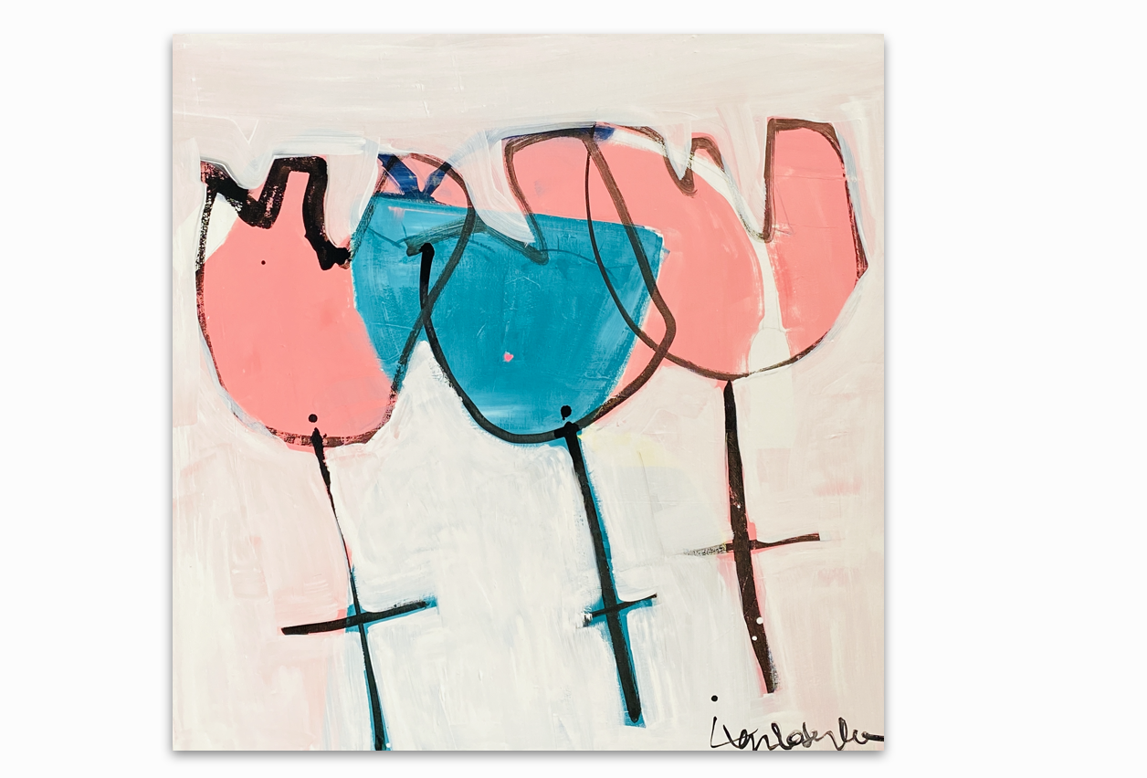 Tulip Pink Rock by Kerri Rosenthal 