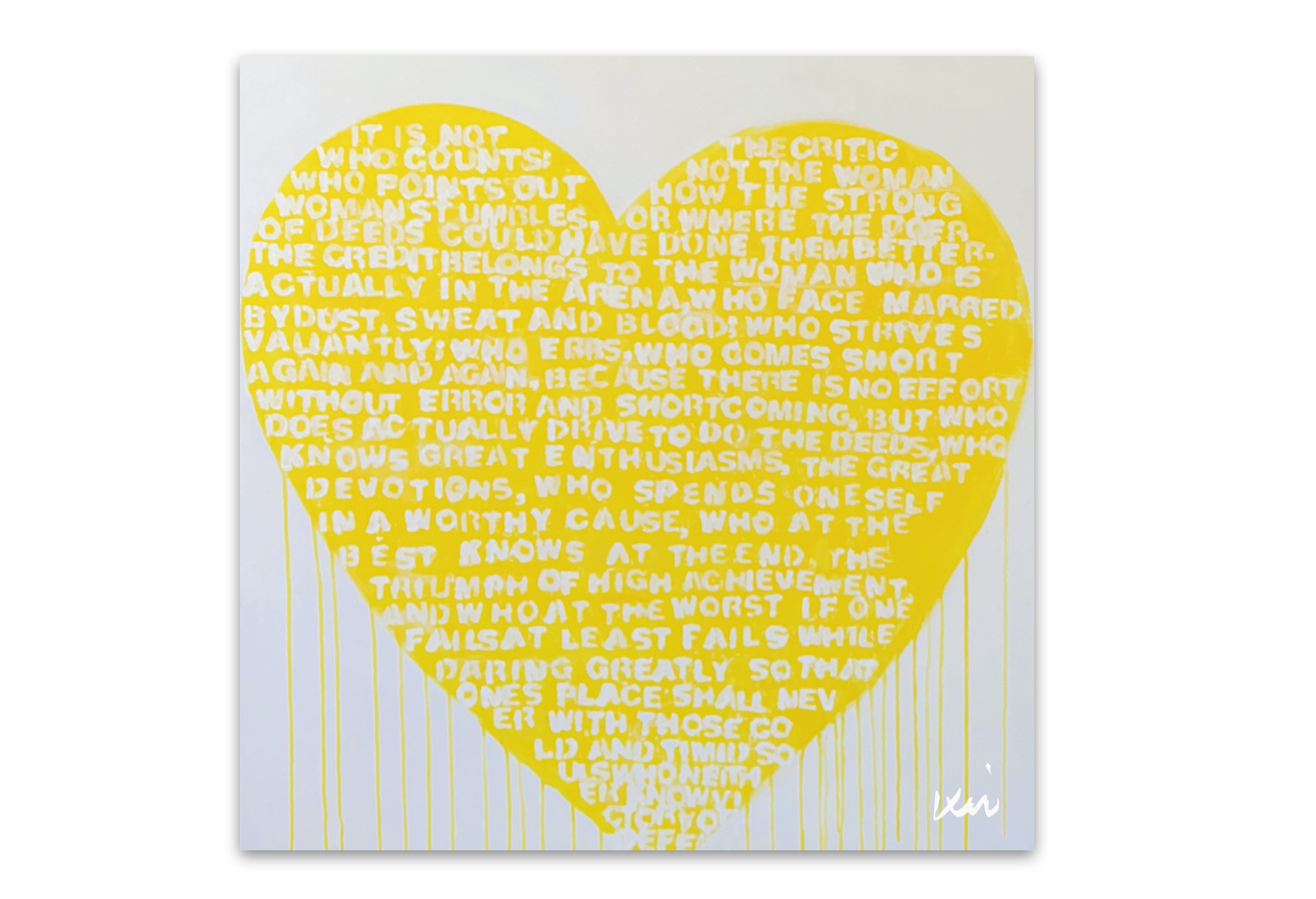 A LETTER TO MY CHILDREN COMMISSION [sold] 