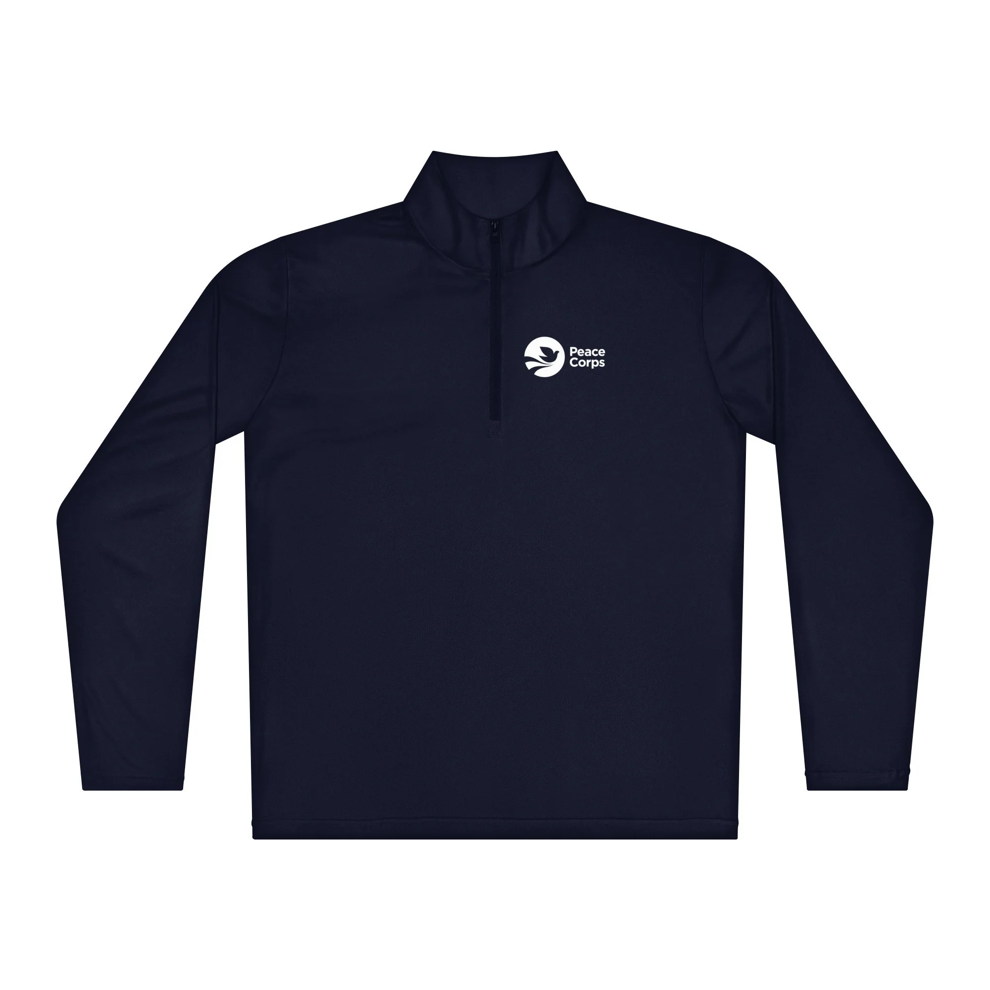 unisex-quarter-zip-pullover-true-navy-front-68b204826b79c.jpg