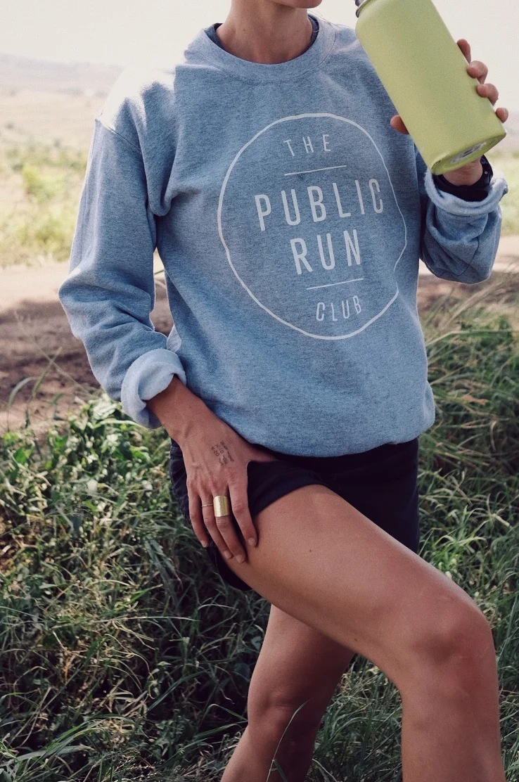 White on grey Sweatshirts