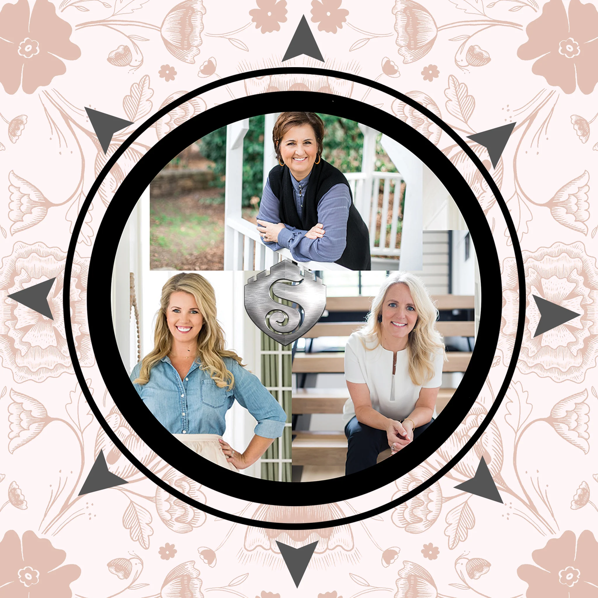 Clockwise from top: Vicki Serany,Christi Barbour, and Bria Hammel