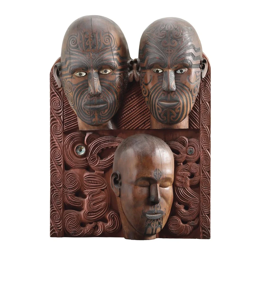 Tene Waitere, Tā Moko panel, 1896-99. Te Papa (ME004211) © Image courtesy of The Museum of New Zealand Te Papa Tongarewa