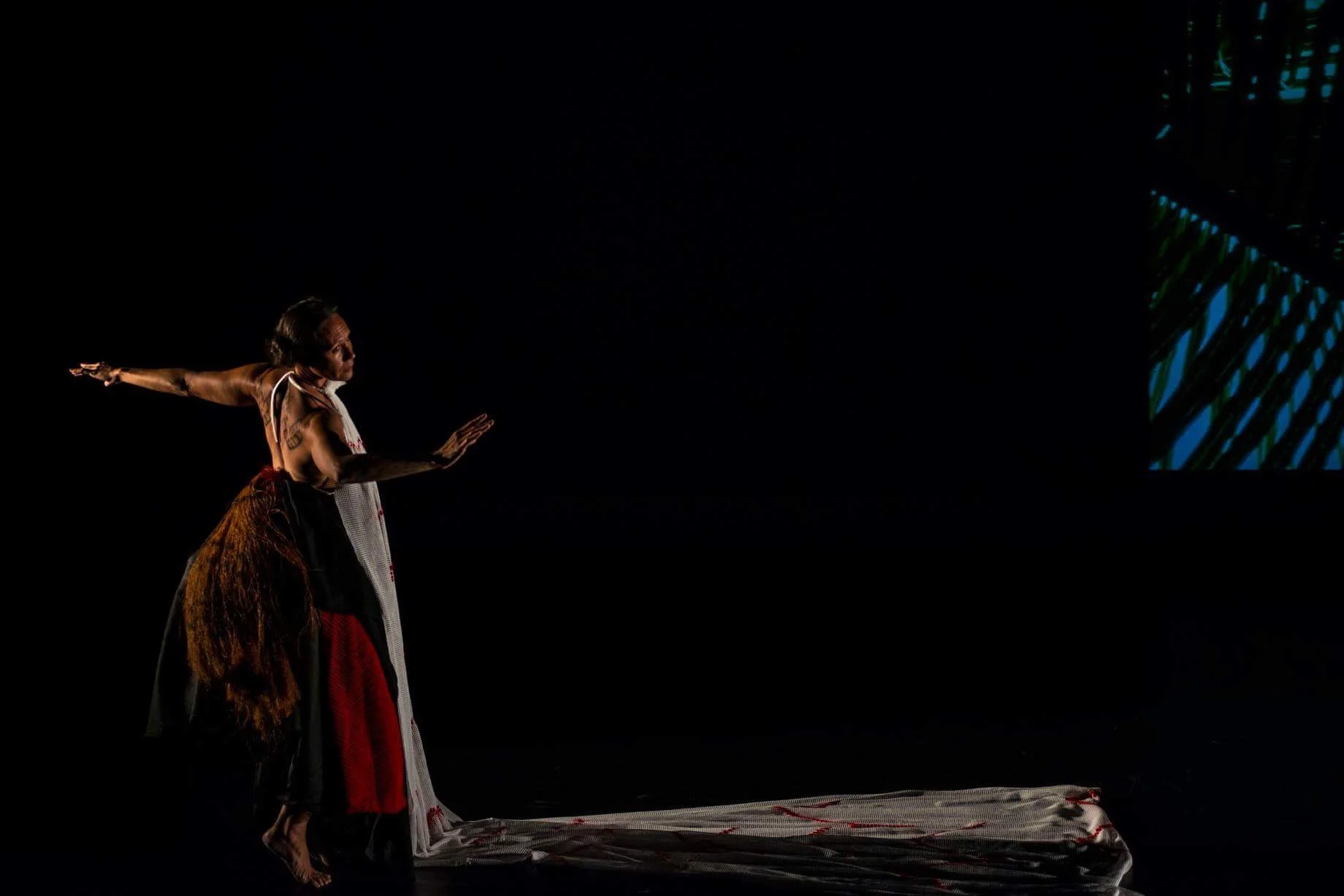 Found Words at Pacific Dance Festival, 2017 Image: Raymond Sagapolutele