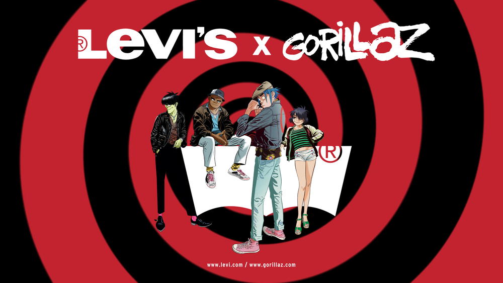 Gorillaz X Levi's Collaboration — Robert Strange