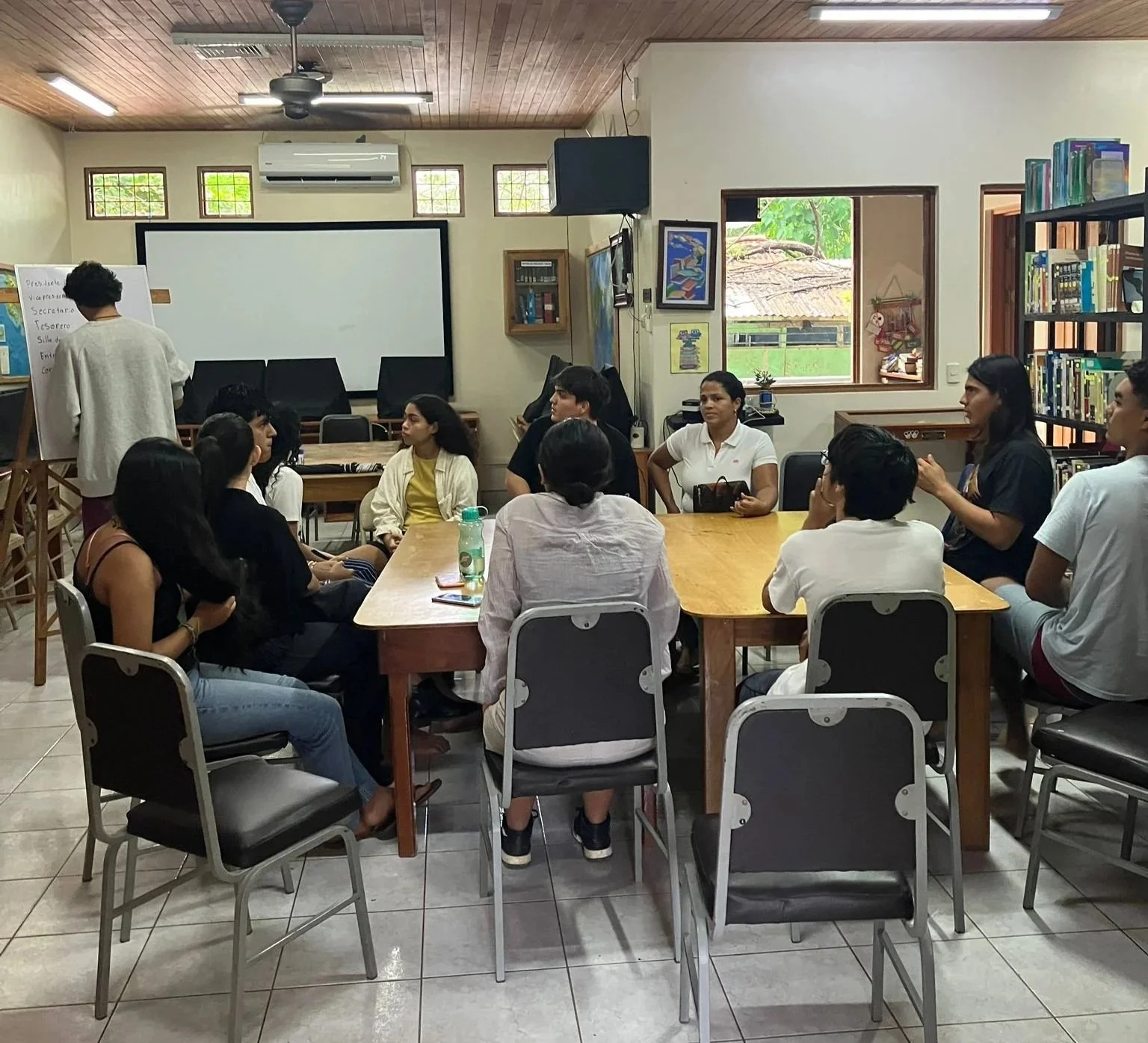 The 10 members of the Youth Council receive mentorship, training in leadership and professional skills, and guidance to help them design and execute projects that serve their community.