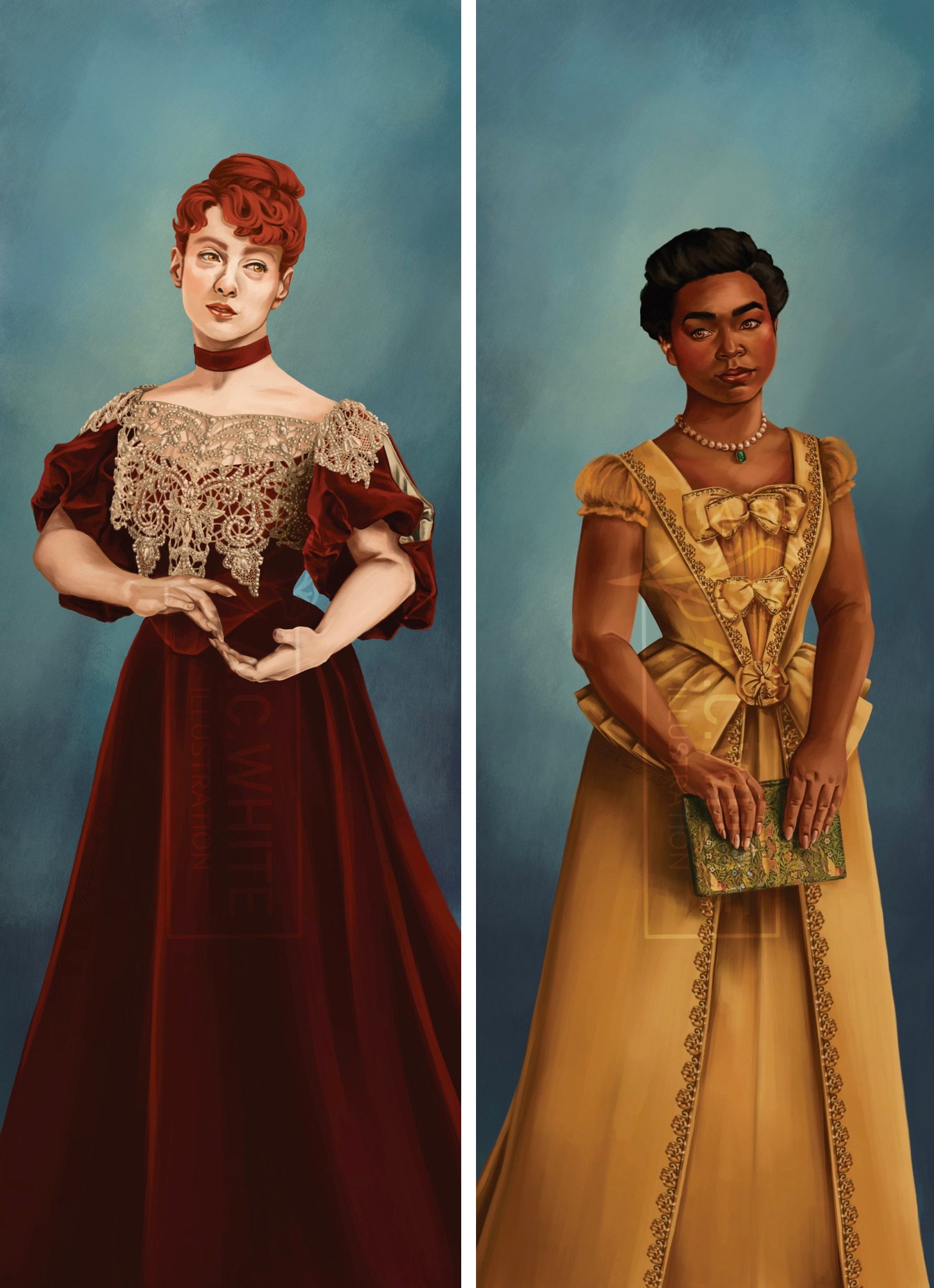 Blood & Brocade Bookmarks