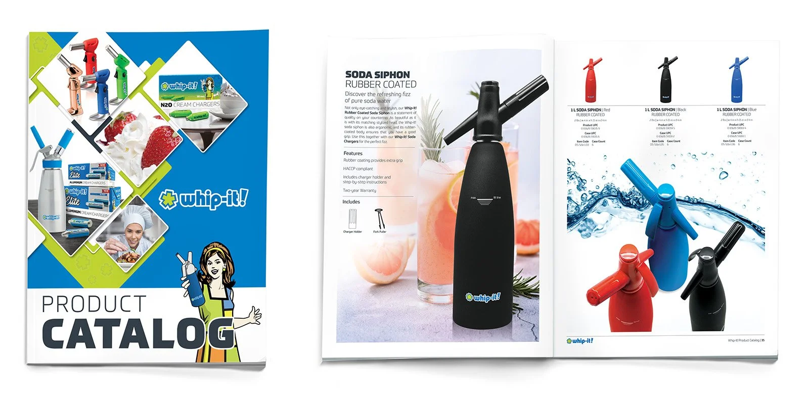 Whip-It! Product Catalog / ART DIRECTION & DESIGN