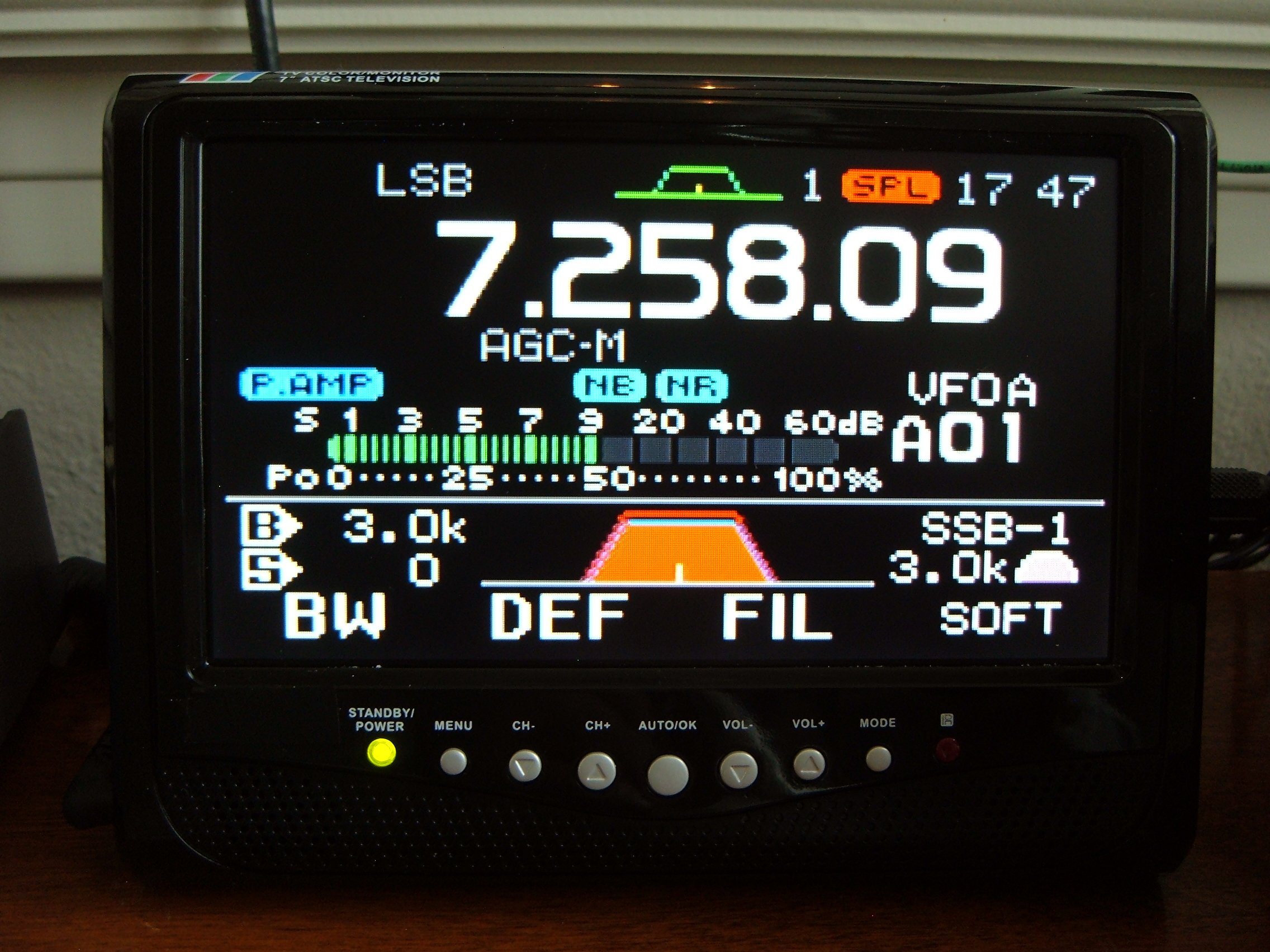 IC-7000 External Monitor — HamRadioAndVision