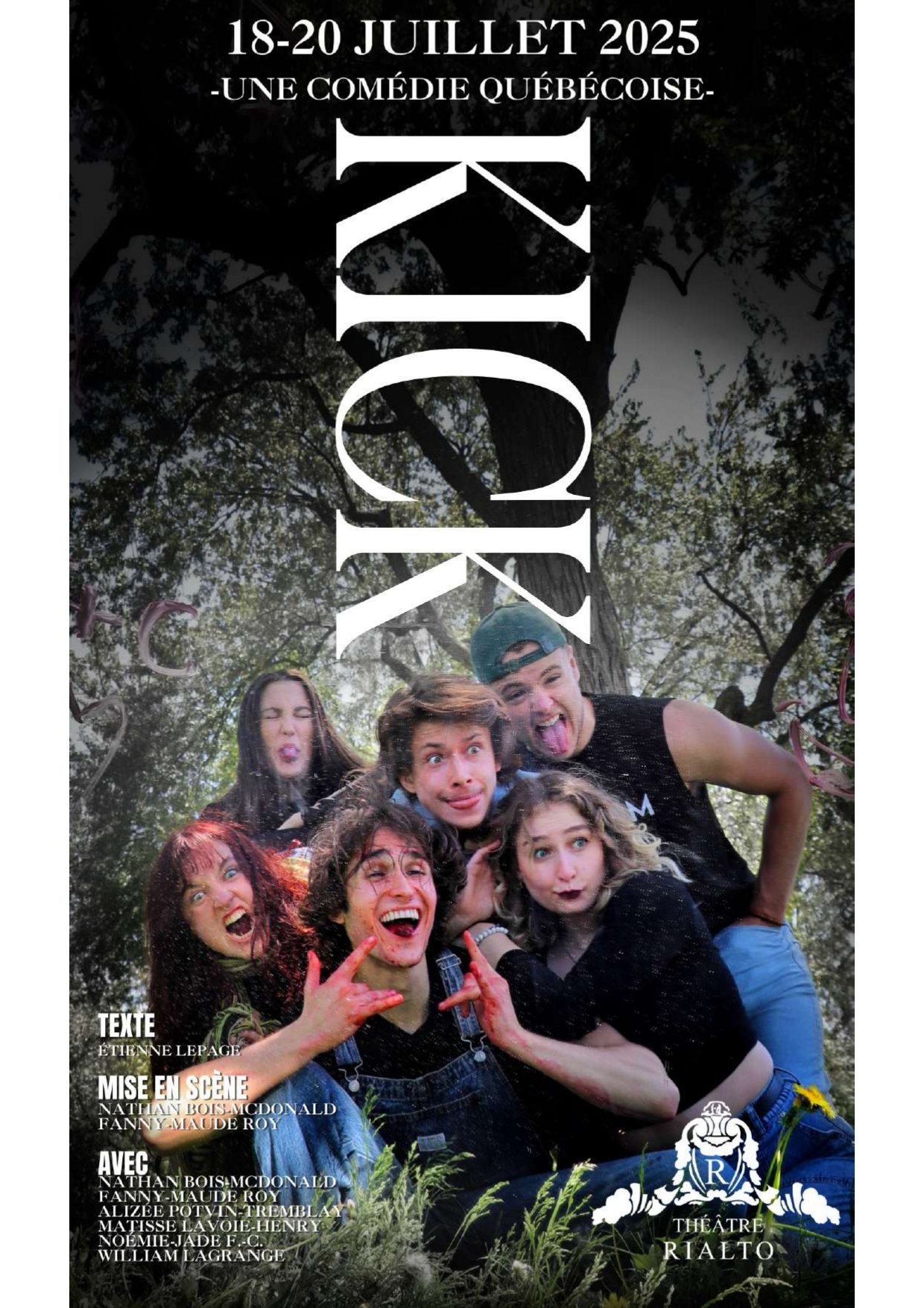 Les Productions Syncope Presents: KICK