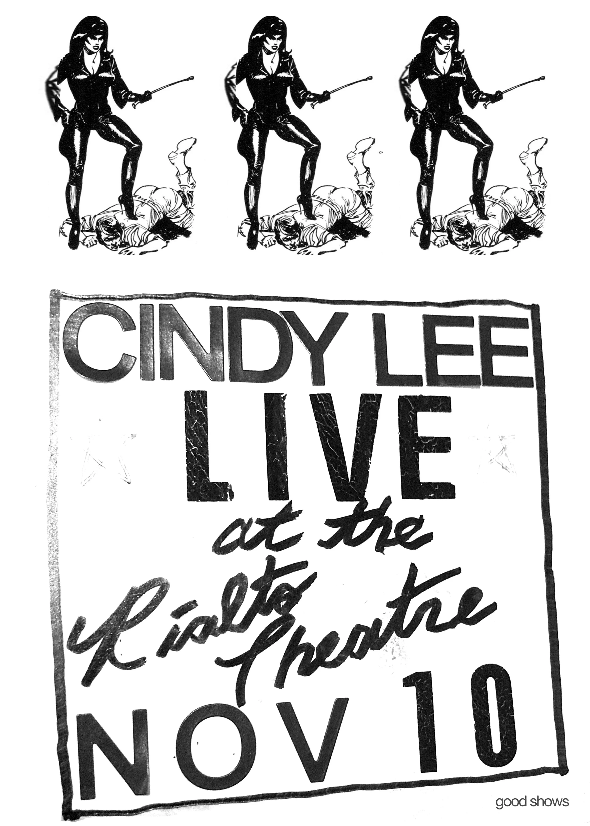 Good Shows Présente: Cindy Lee