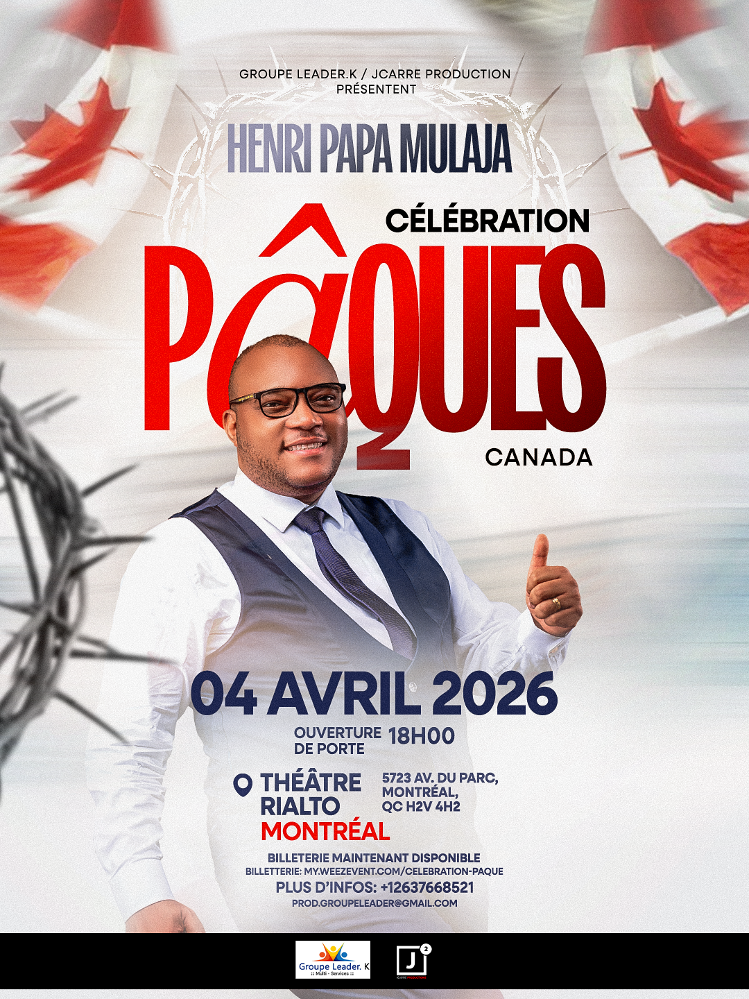 GROUPE LEADER K/ JCARRE Présentent: HENRI PAPA MULAJA