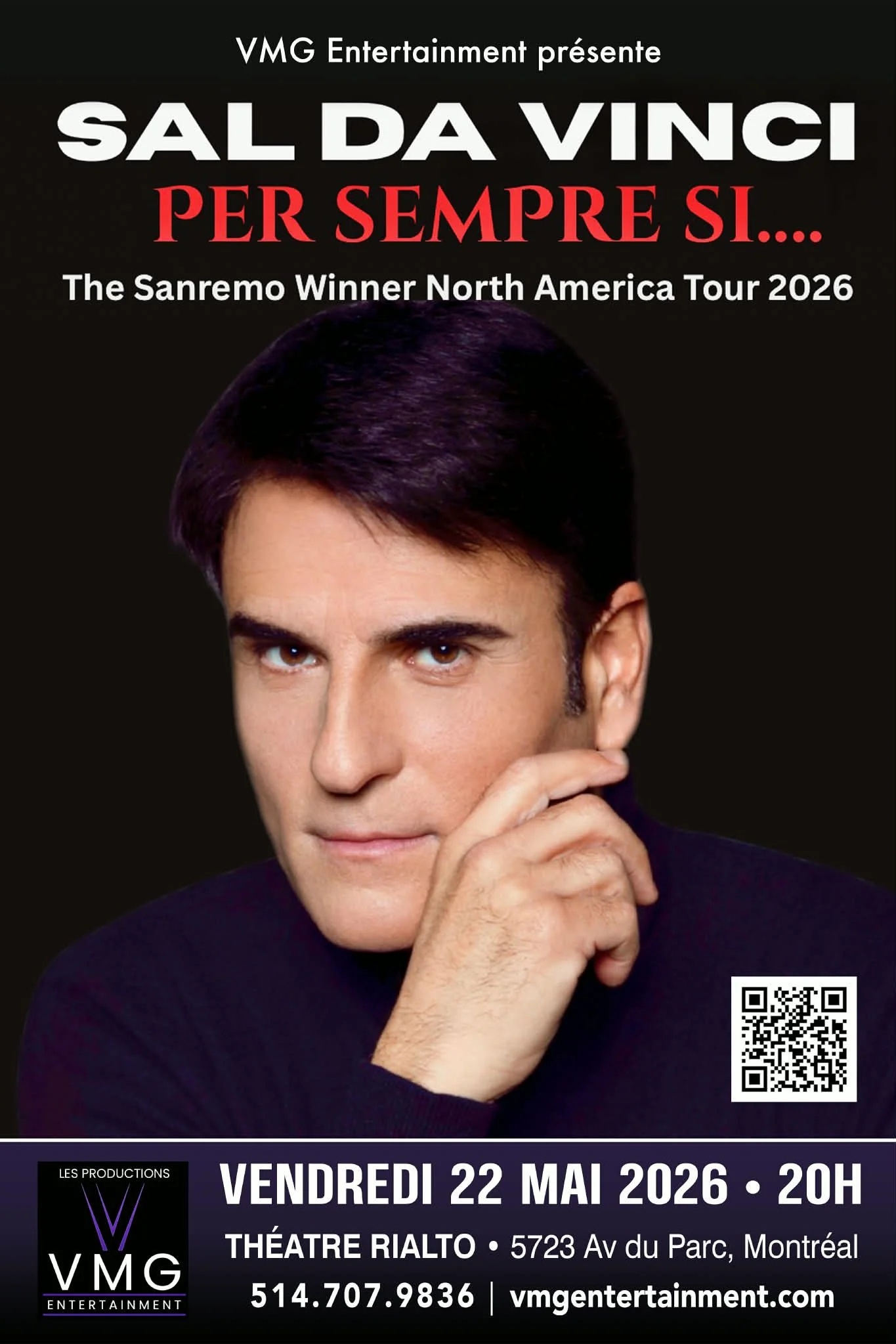 VMG Entertainment Presents: Sal Da Vinci - Per Sempre Si Tour