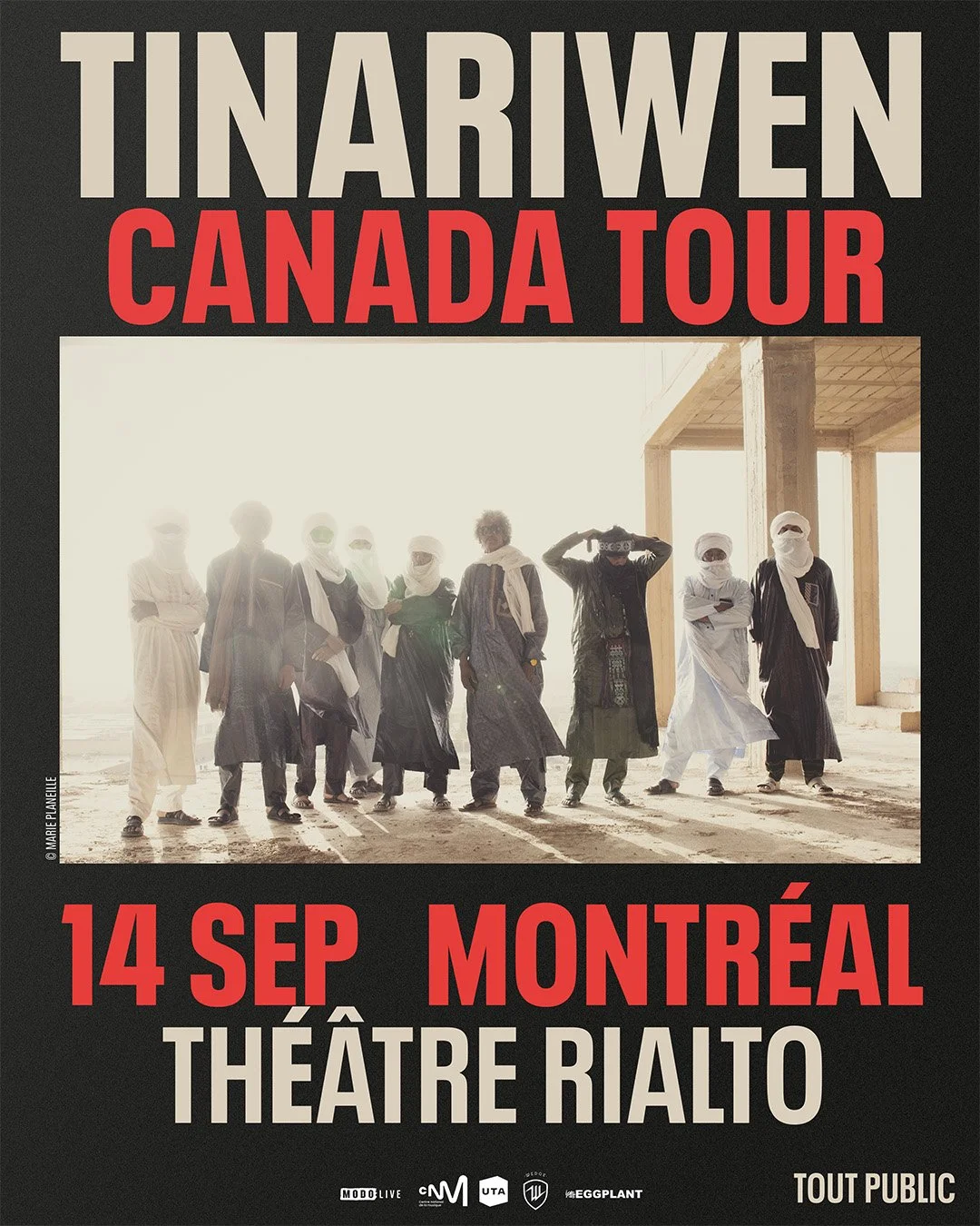 MODO-LIVE Présente: Tournée Canadienne de Tinariwen