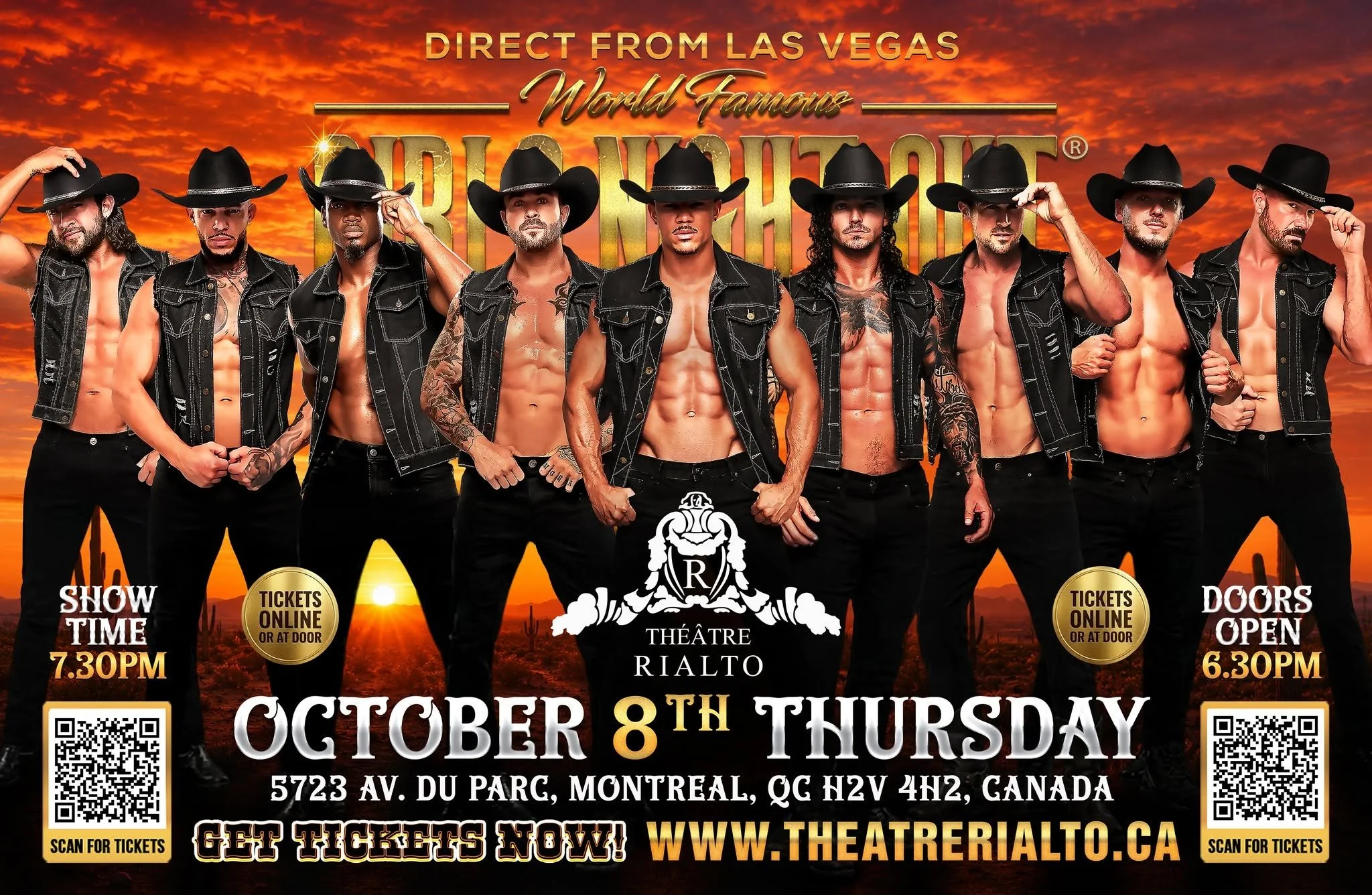 Girls Night Out The Show® Présente: Wild Nights Tournée 2026