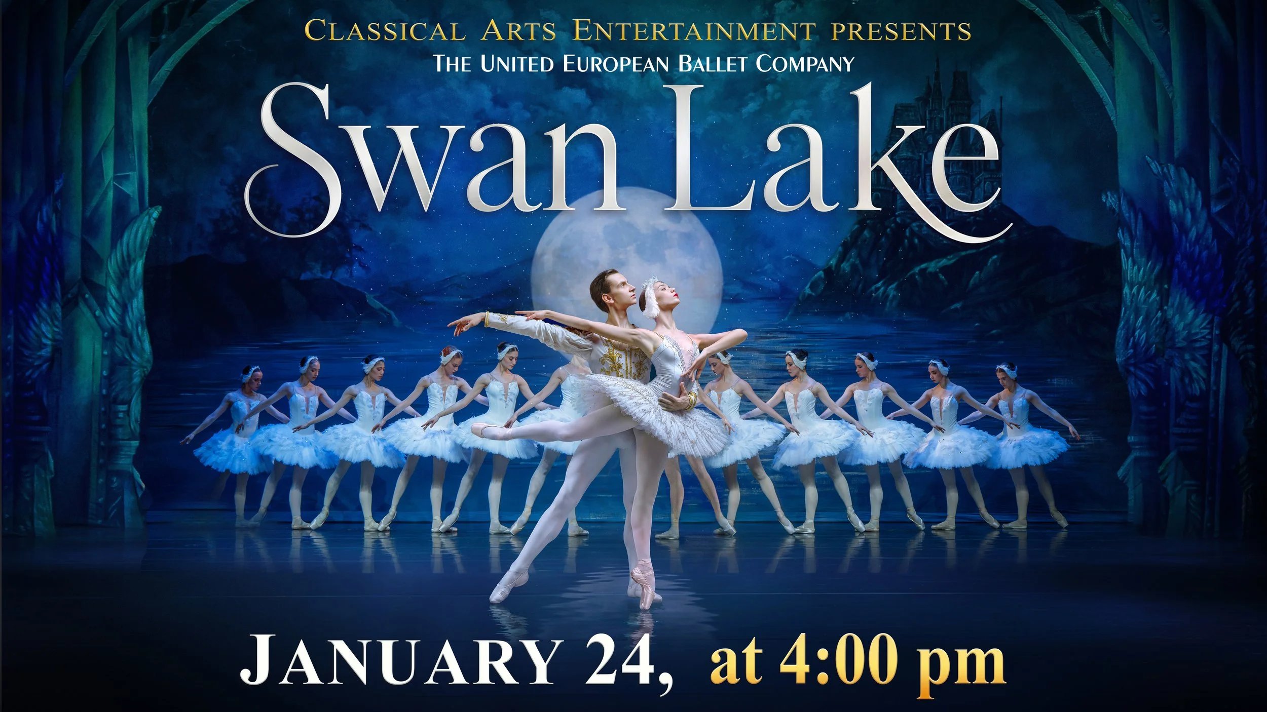 Classical Arts Entertainment Présente: Swan Lake by The United European Ballet Company