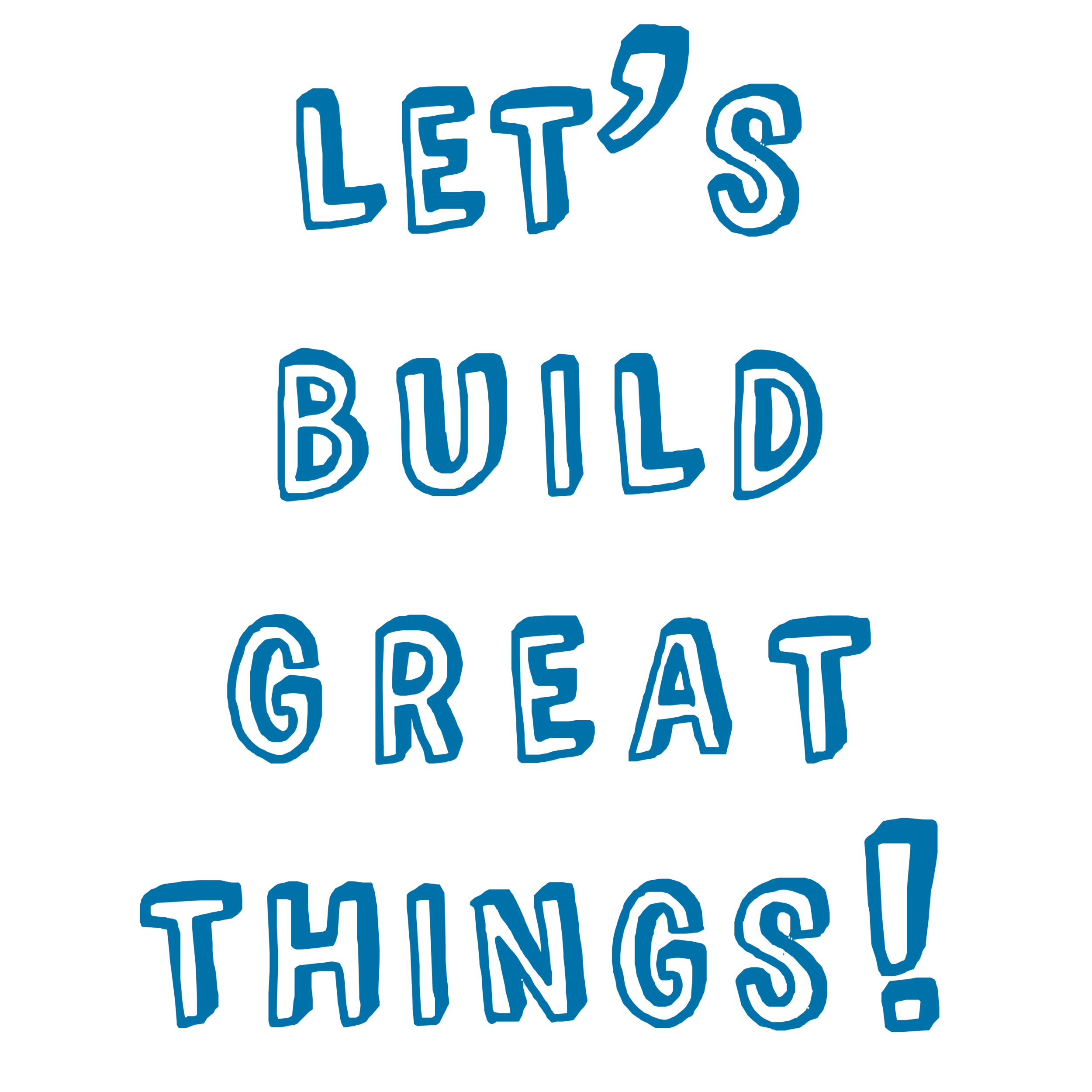 Let&#39;s Build Great Things! 