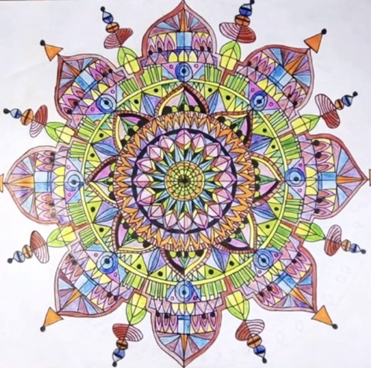 Jan 18: Mural graphics 1: Mandala &amp; Kolam