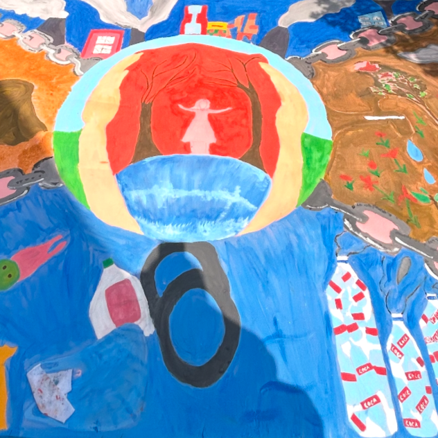 Mar 08- Mar 29: The mural begins.. 