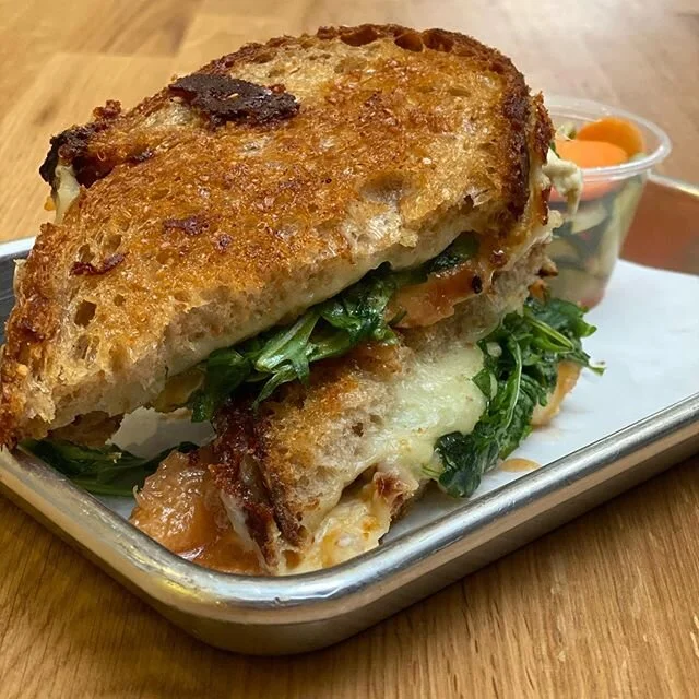 Hey, you know that song &ldquo;Jam On It&rdquo; by Newcleus? Legend has it that if you listen to it while eating this sandwich (which features brie, housemade jam, and arugula on sesame sourdough) you will start popping and locking uncontrollably. Ju
