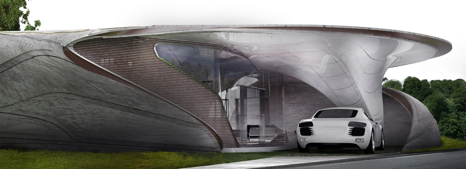3D Printed House