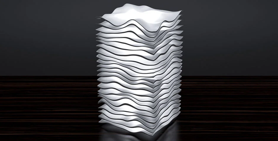 3D Printing Wave Lamp