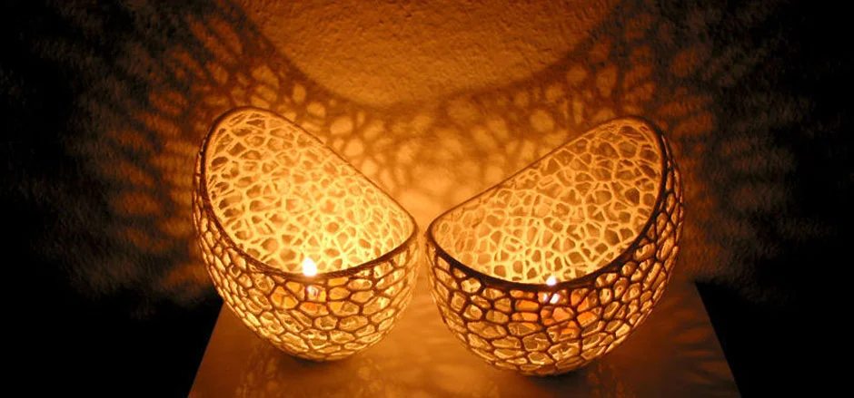 3D Printed Tea Lamps