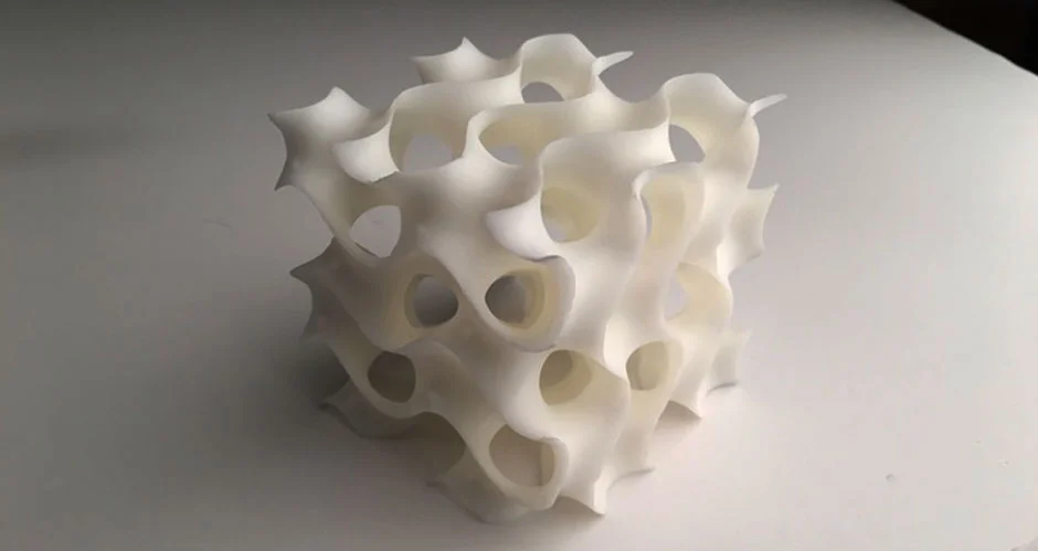 3D Printing Gyroid Cube