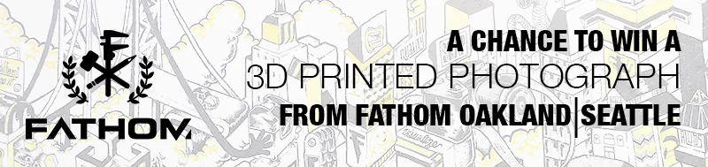 3D Printed Photo Contest FATHOM